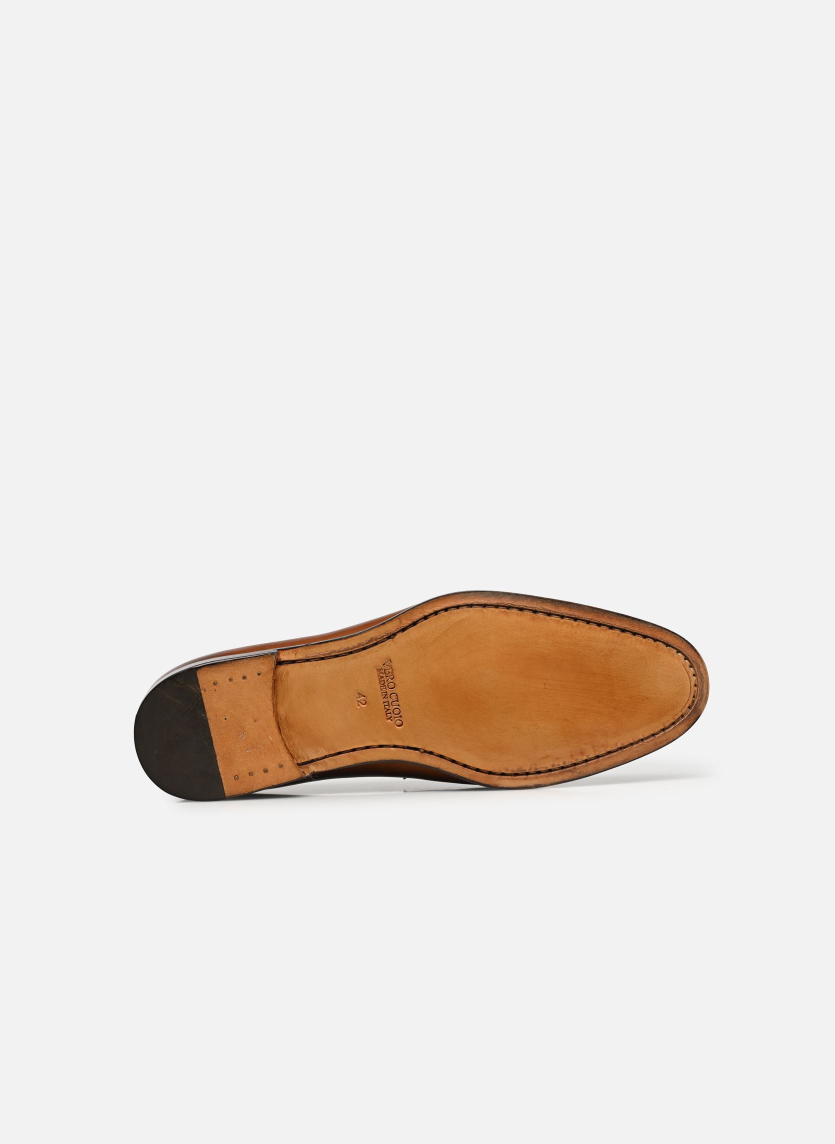 Mocassins DILUCA COUSU BLAKE homme marron Marvin&Co Luxe Mocassins DILUCA COUSU BLAKE homme marron COGNAC