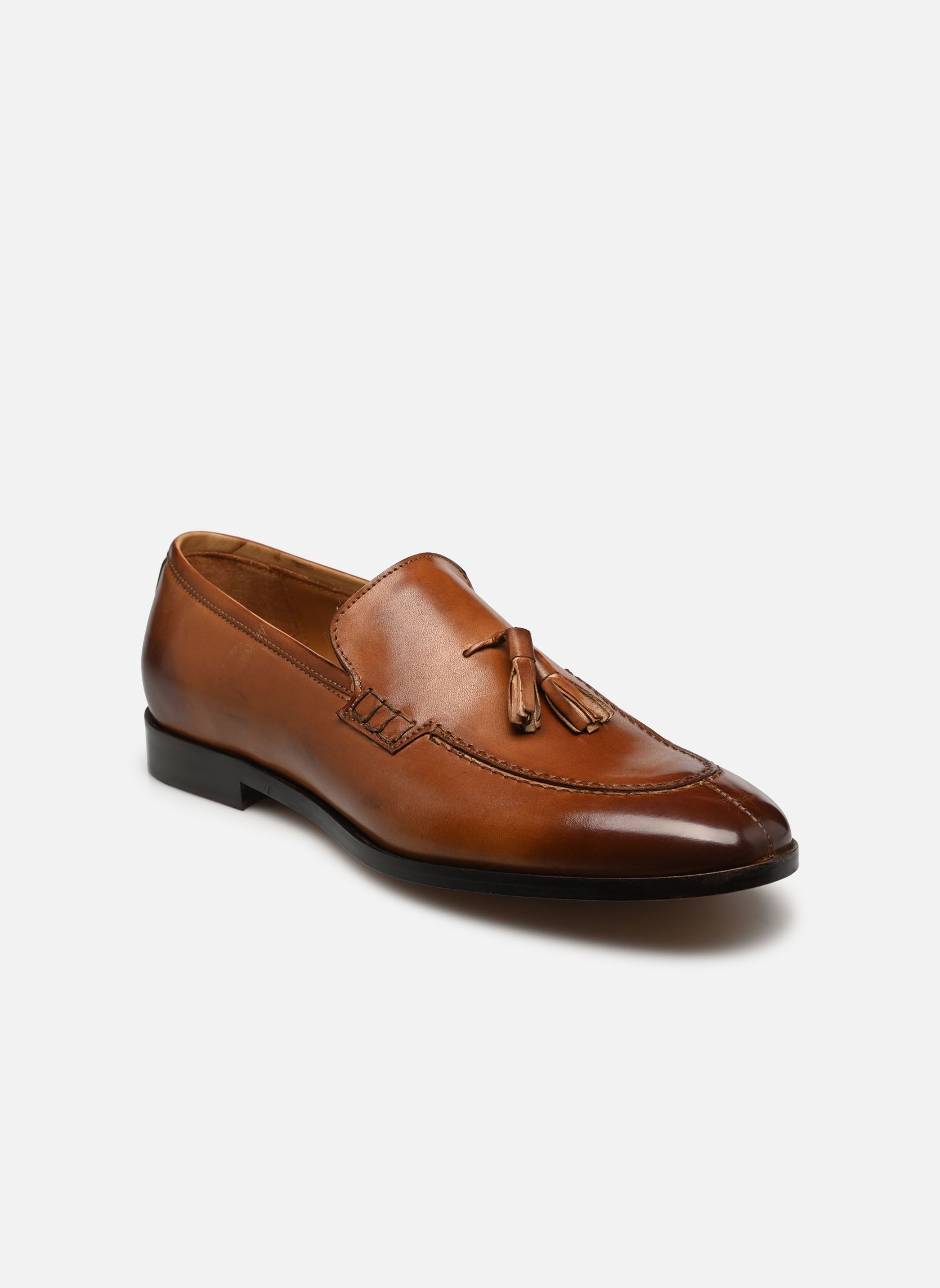 Mocassins DILUCA COUSU BLAKE homme marron Marvin&Co Luxe Mocassins DILUCA COUSU BLAKE homme marron COGNAC