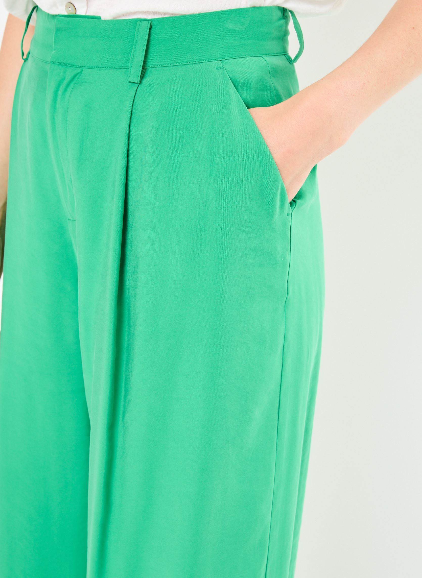 Weite Hosen BY22245 damen grün IKKS Women Weite Hosen BY22245 damen grün SMÉRALDO