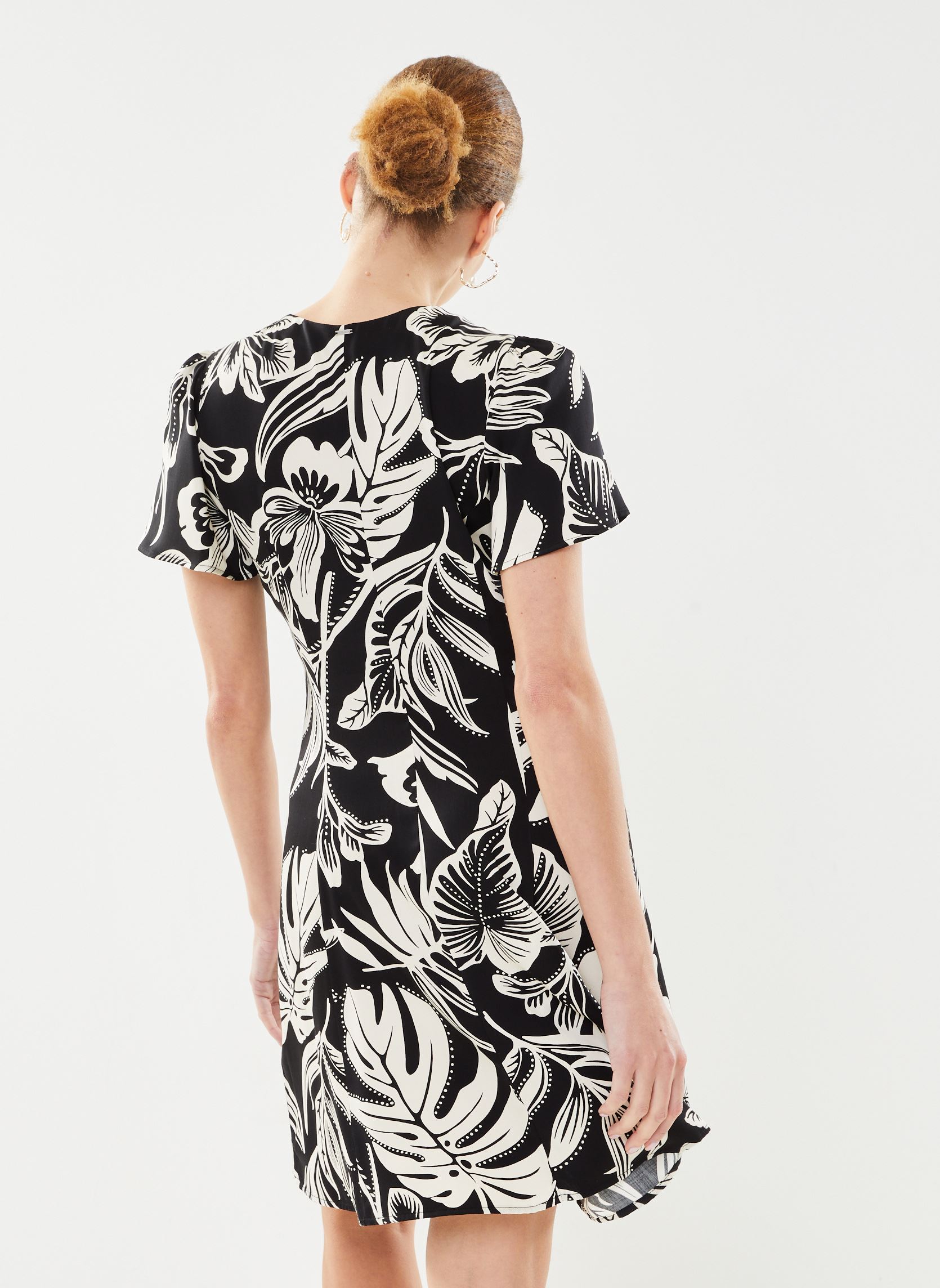 Kleider BY31295 damen mehrfarbig IKKS Women Kleider BY31295 damen mehrfarbig NOIR