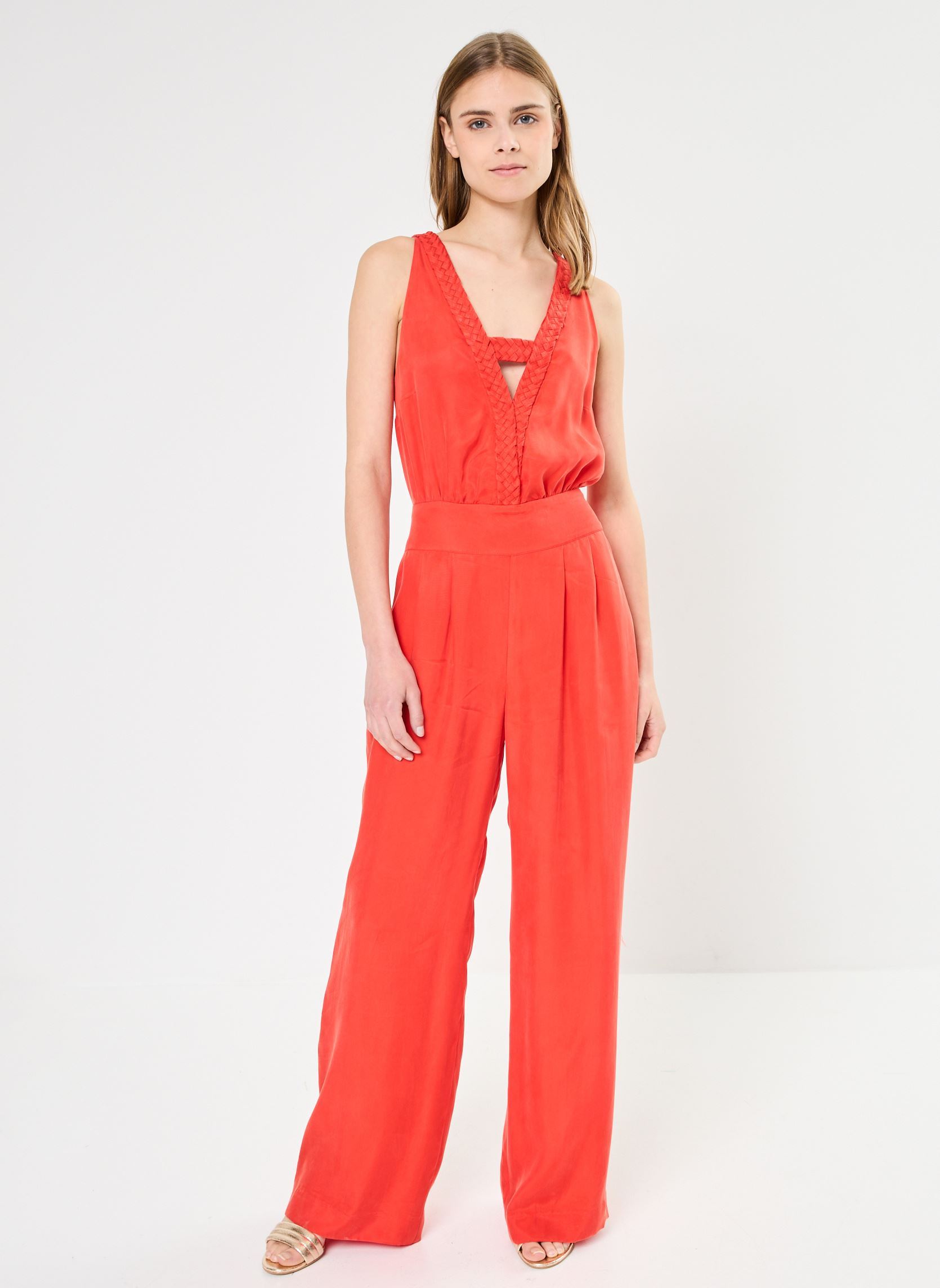 Jumpsuits BY32065 damen rot IKKS Women Jumpsuits BY32065 damen rot SCARLETTE