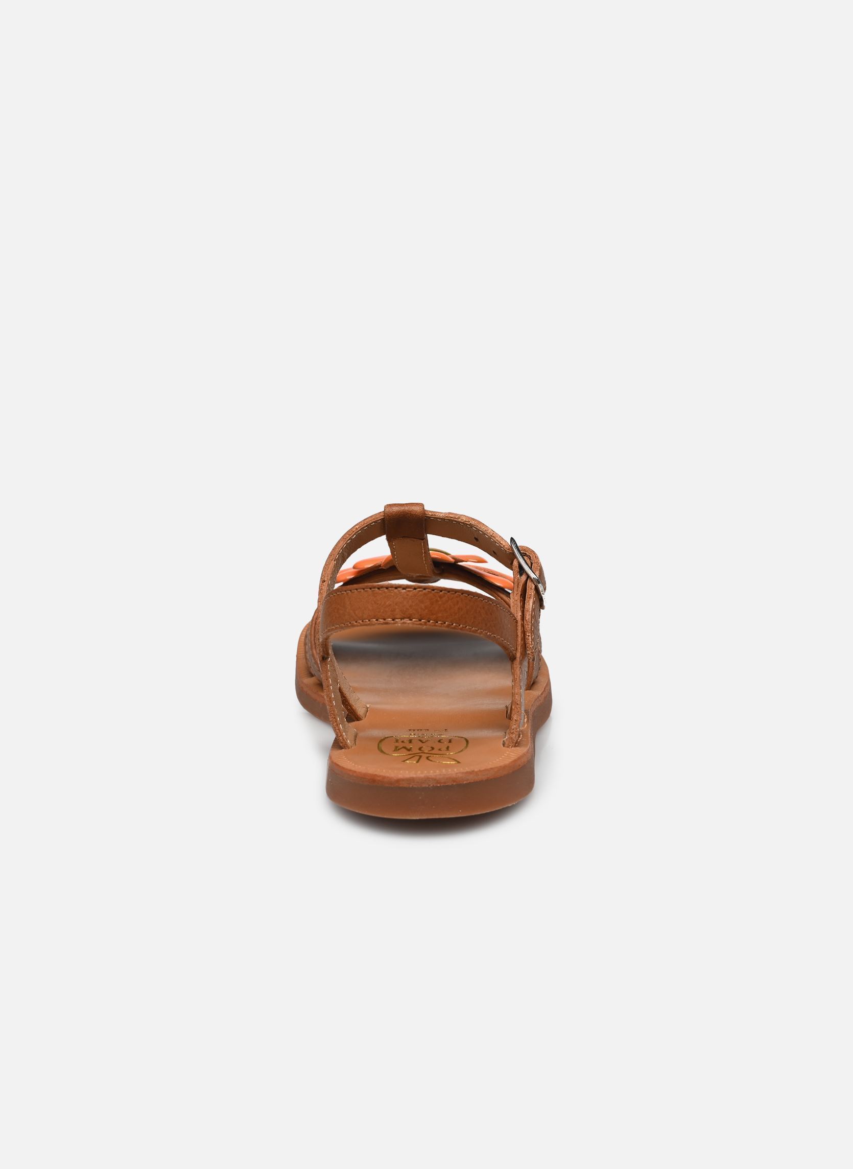 Sandalen Plagette Big Flo mädchen braun Pom d Api Sandalen Plagette Big Flo mädchen braun CAMEL