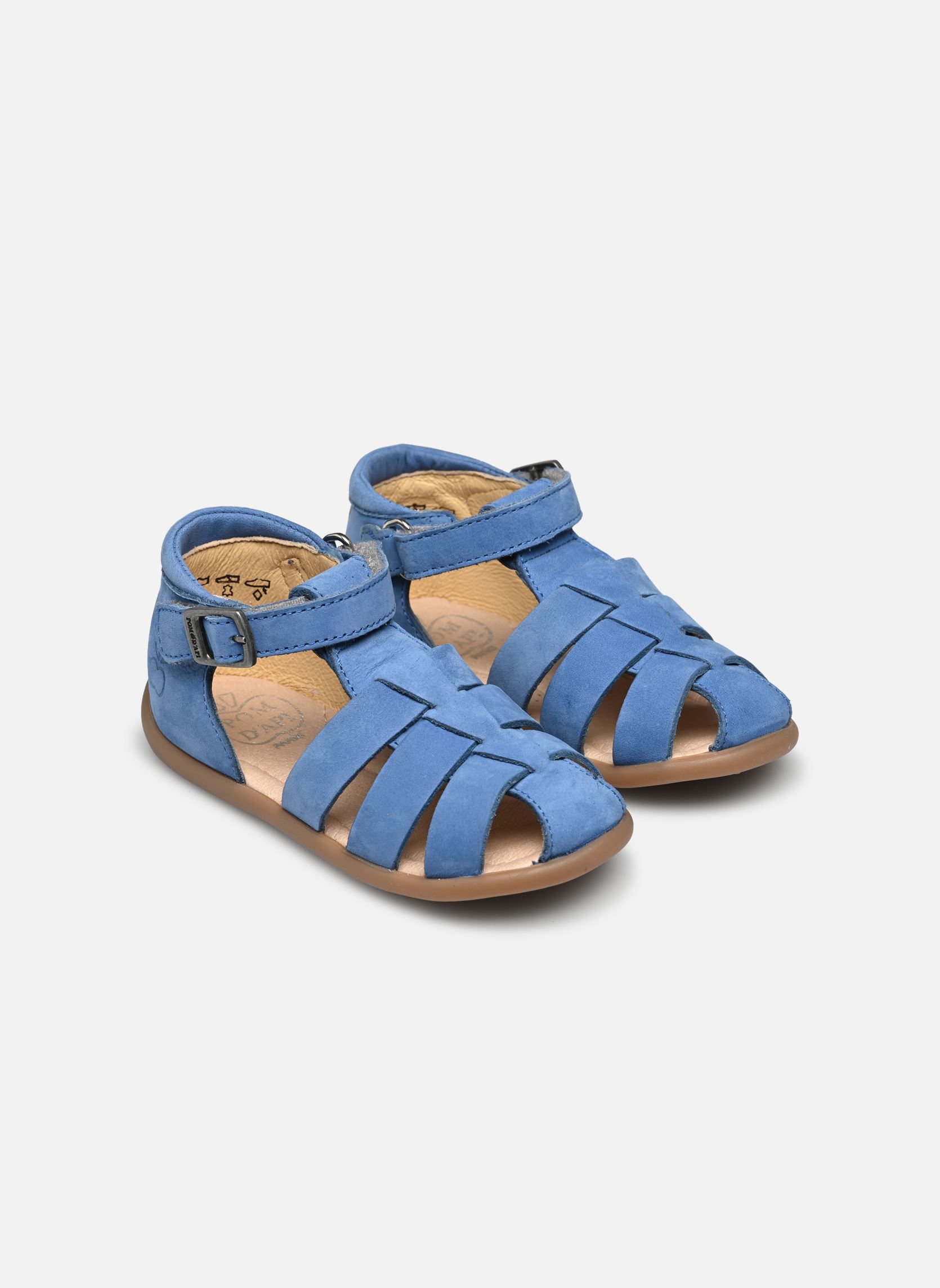 Sandales Stand-Up Papy bleu Pom d Api Sandales Stand-Up Papy bleu BLEU CLAIR