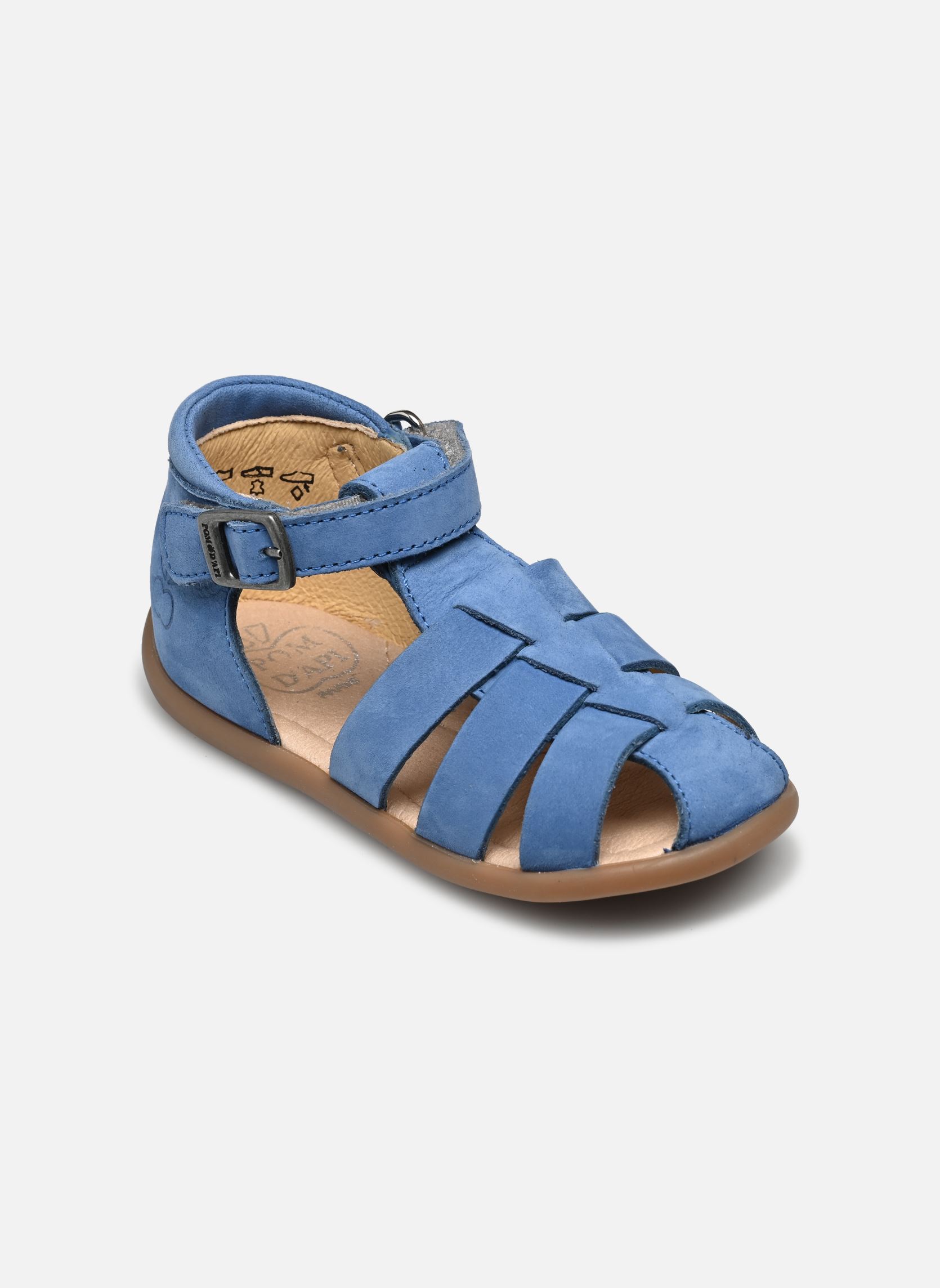 Sandales Stand-Up Papy bleu Pom d Api Sandales Stand-Up Papy bleu BLEU CLAIR