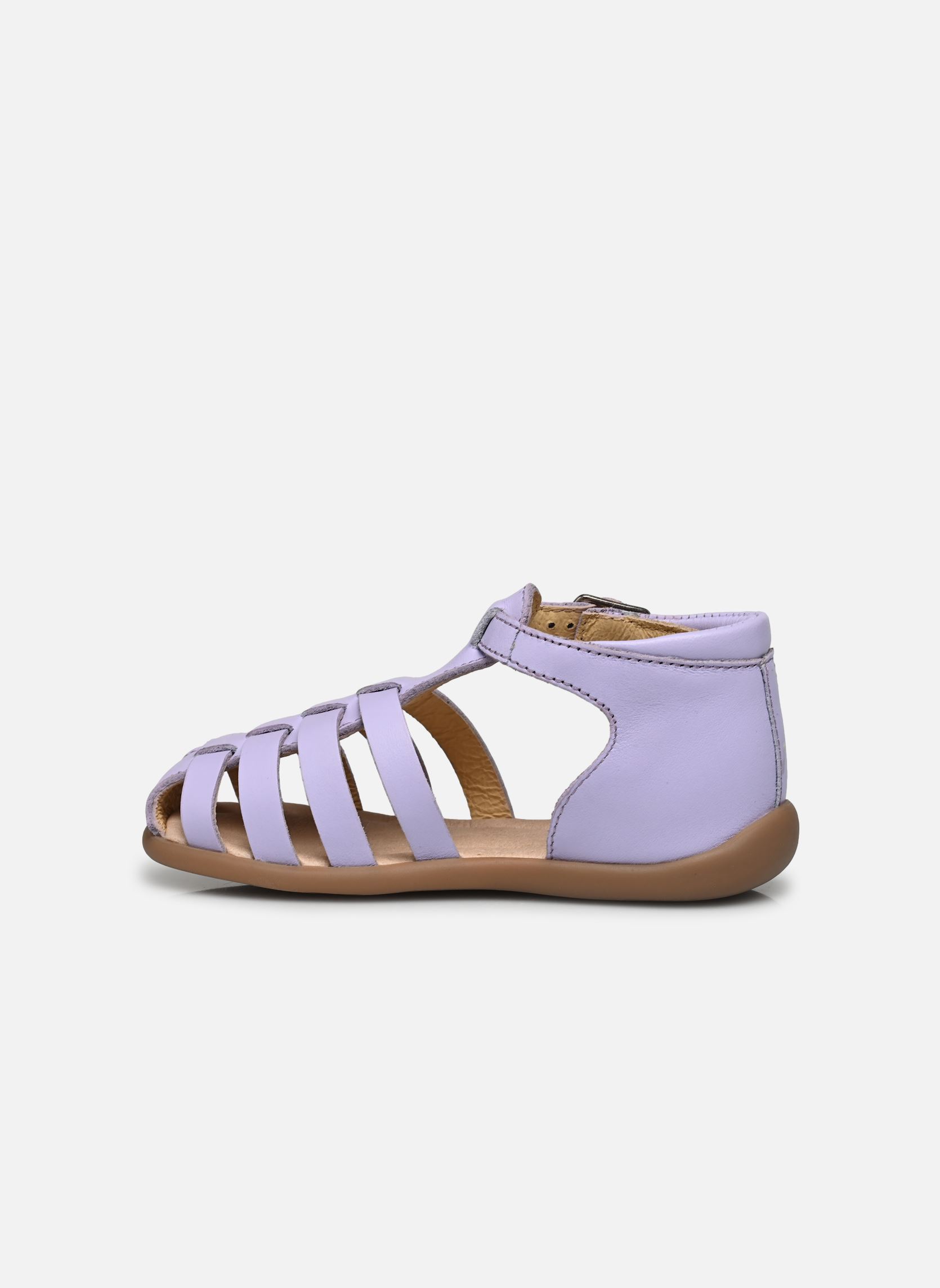 Sandales Stand-Up Strap fille violet Pom d Api Sandales Stand-Up Strap fille violet LILAS