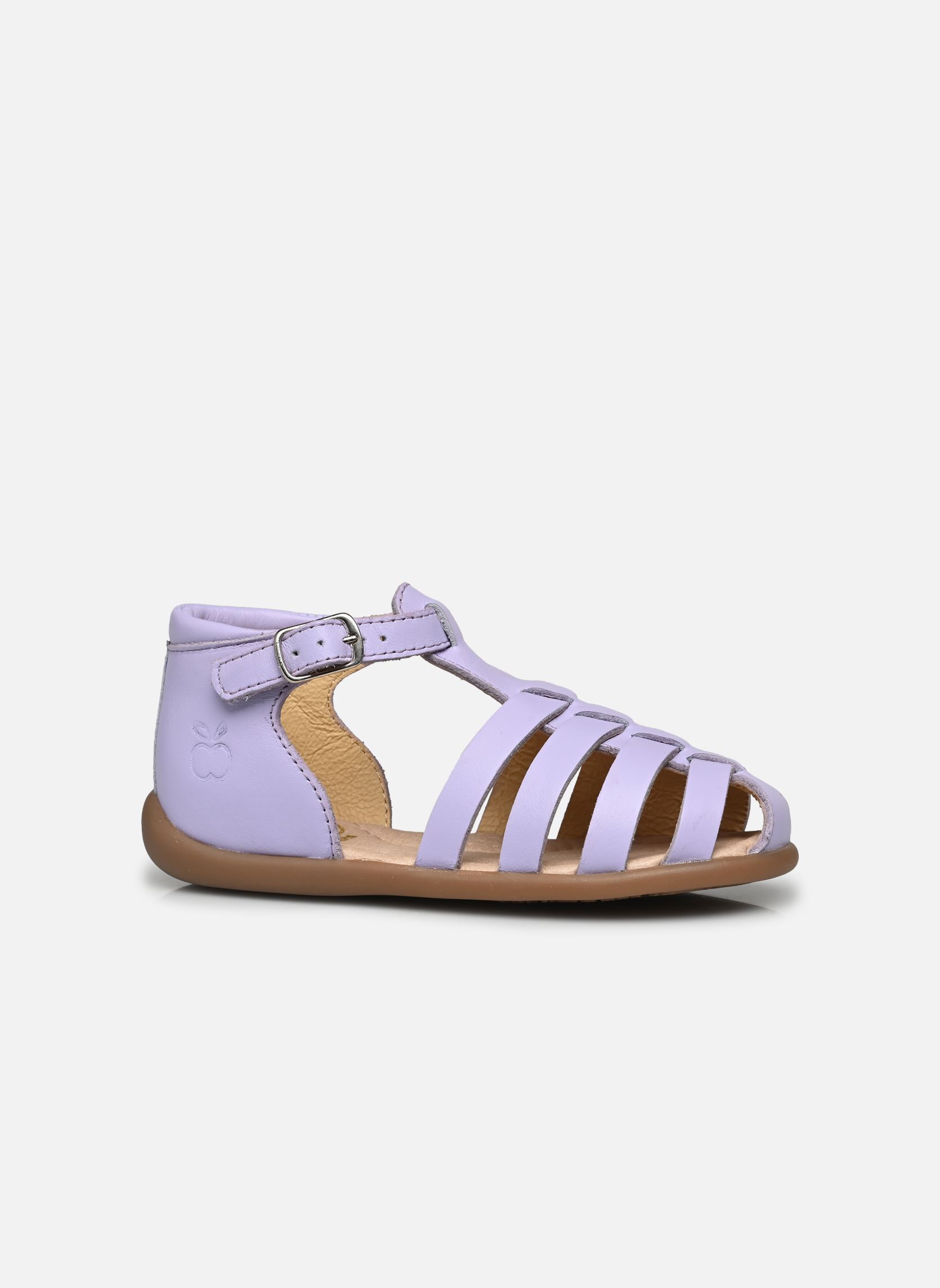 Sandales Stand-Up Strap fille violet Pom d Api Sandales Stand-Up Strap fille violet LILAS