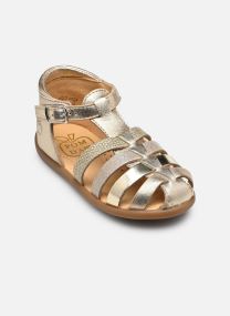 Sandales Stand-Up Strap fille argent