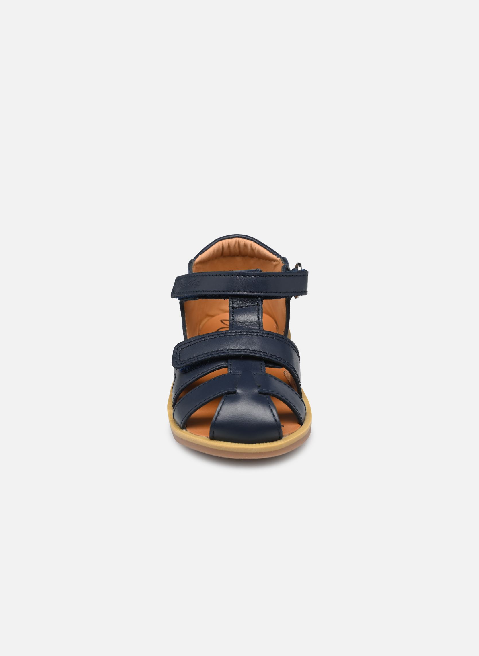 Sandales Poppy Boy Strap garçon bleu Pom d Api Sandales Poppy Boy Strap garçon bleu MARINE
