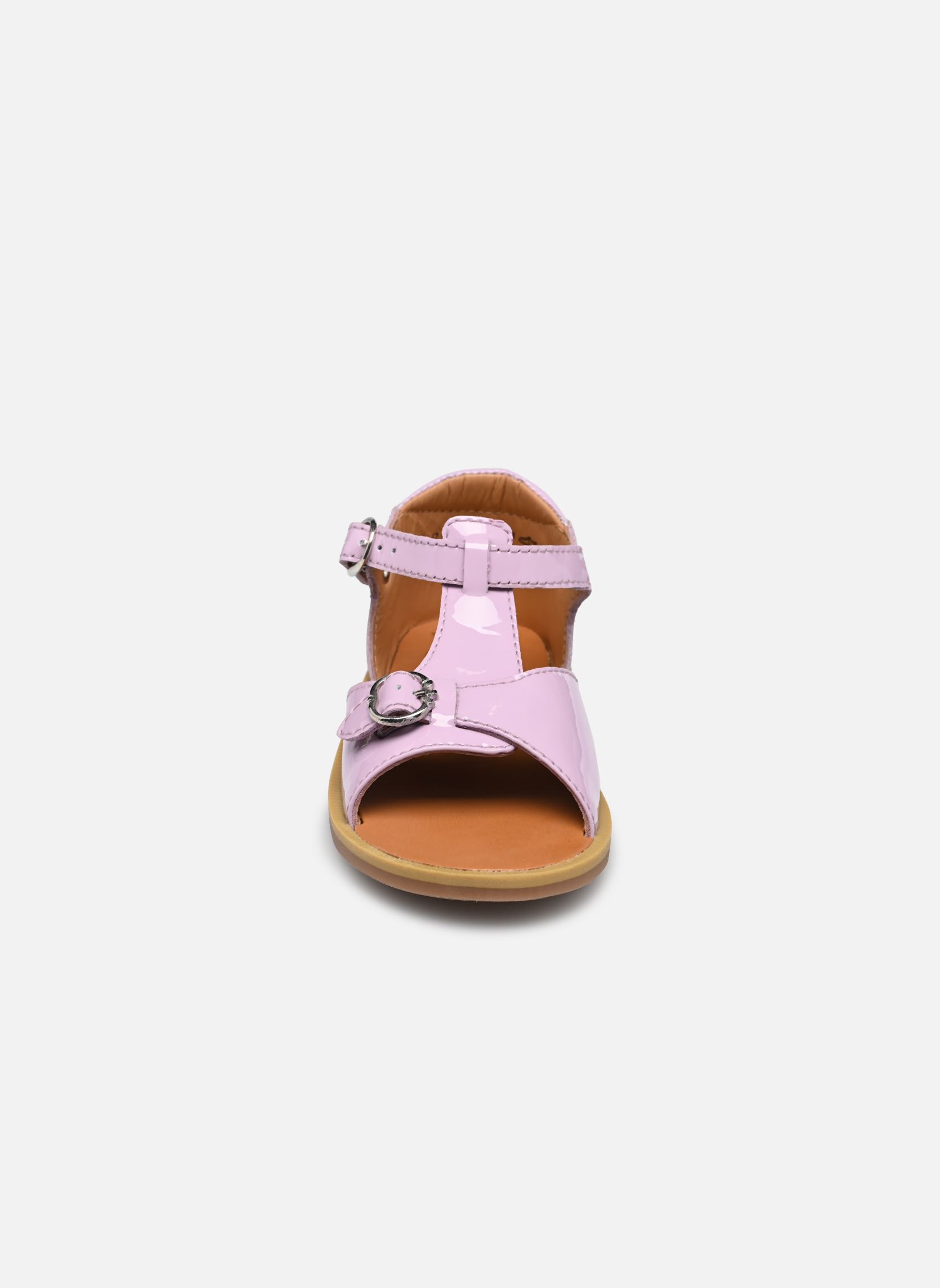 Sandales Poppy Bucky fille violet Pom d Api Sandales Poppy Bucky fille violet LILAS