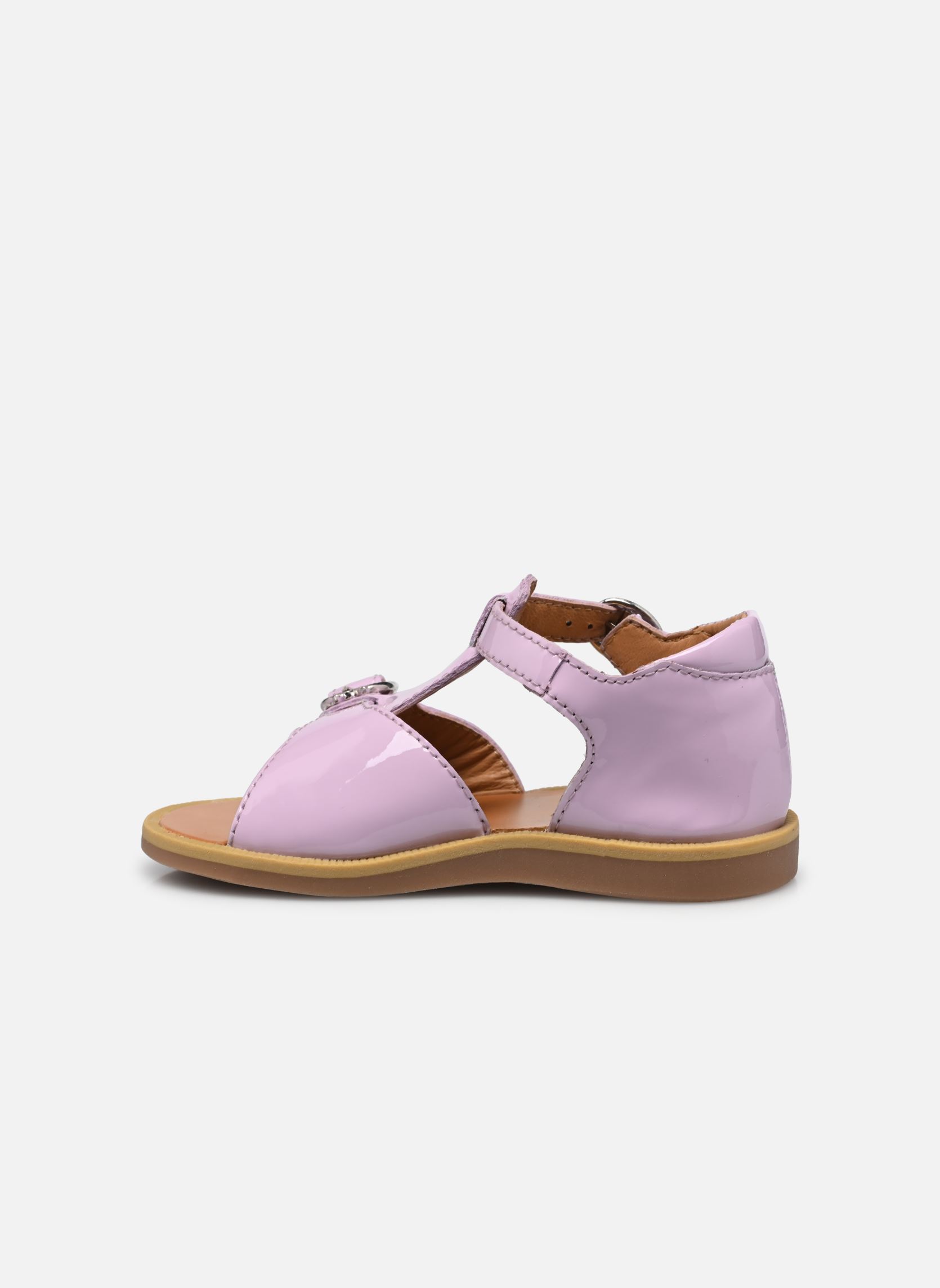 Sandales Poppy Bucky fille violet Pom d Api Sandales Poppy Bucky fille violet LILAS