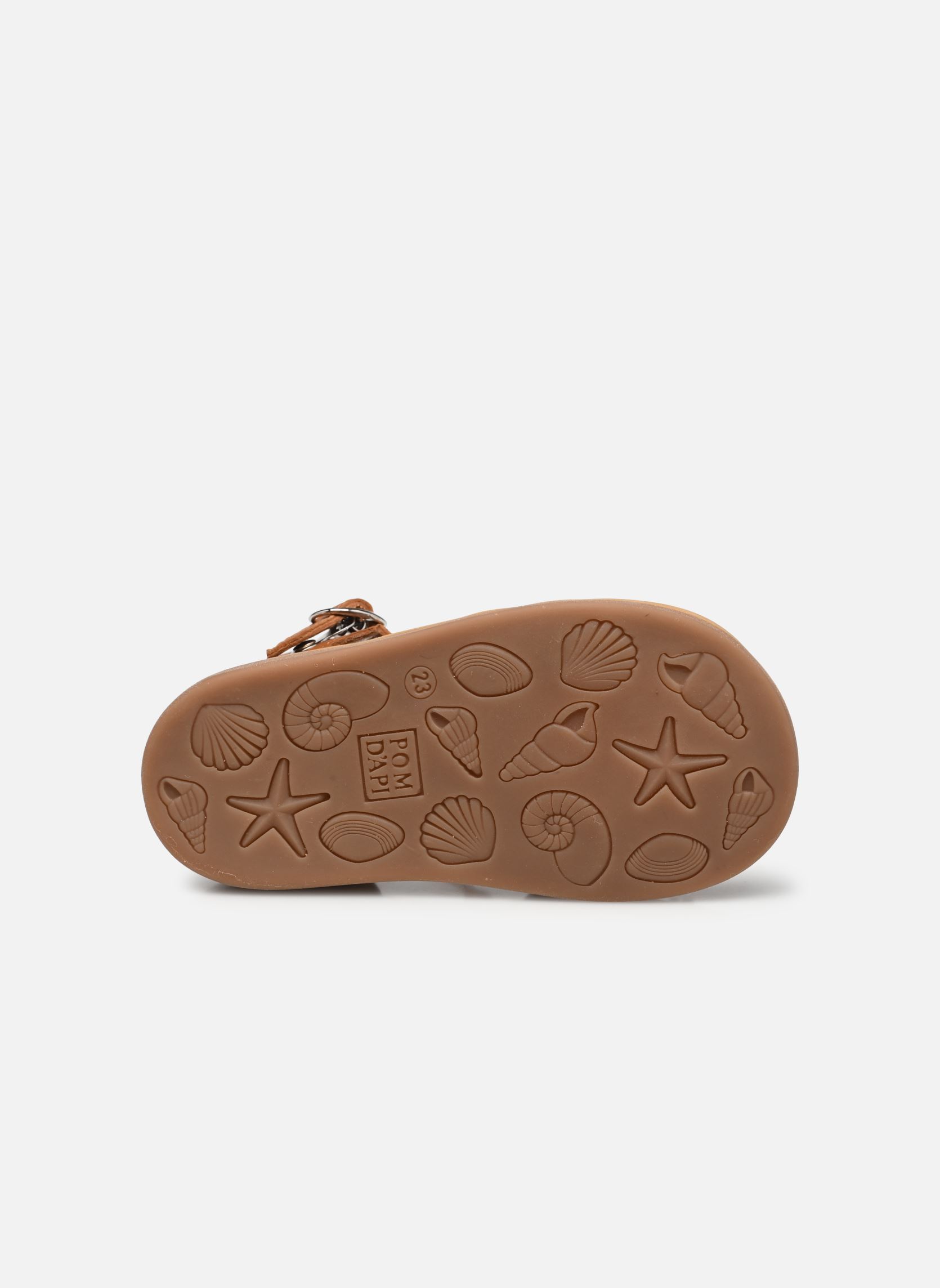 Sandalen Poppy Multi Daisy mädchen braun Pom d Api Sandalen Poppy Multi Daisy mädchen braun CAMEL