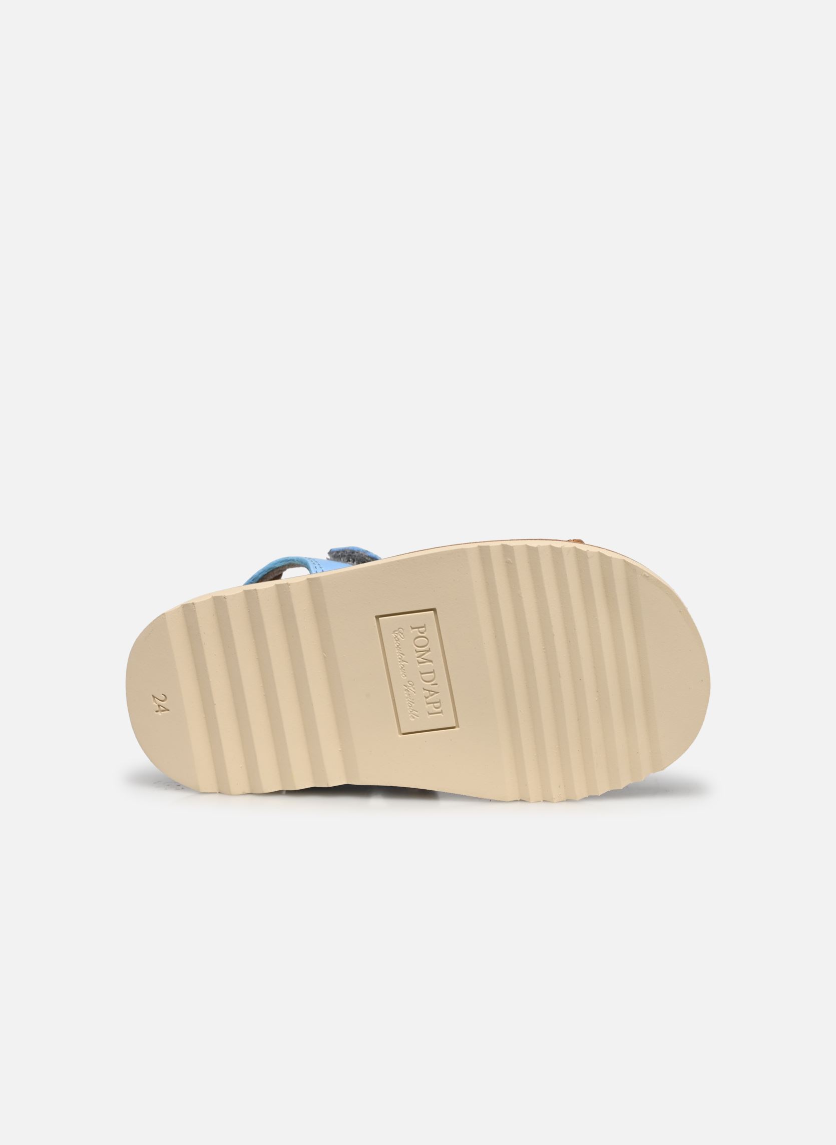 Sandalen Waff Jimy jungen mehrfarbig Pom d Api Sandalen Waff Jimy jungen mehrfarbig CAMEL-AZUR