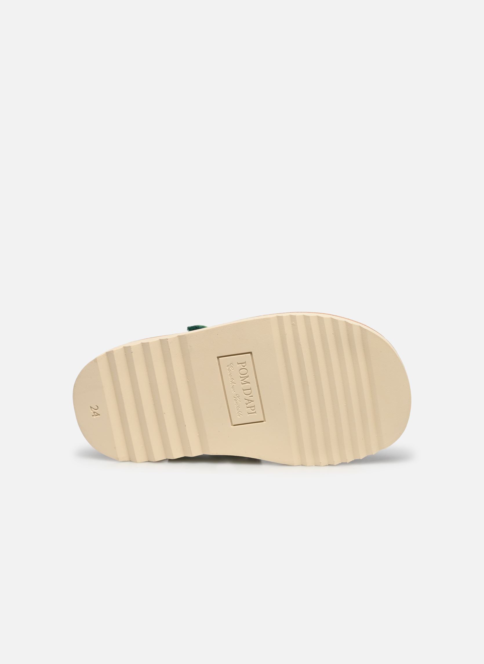 Sandales Waff Jimy garçon multicolore Pom d Api Sandales Waff Jimy garçon multicolore DENIM-VERT
