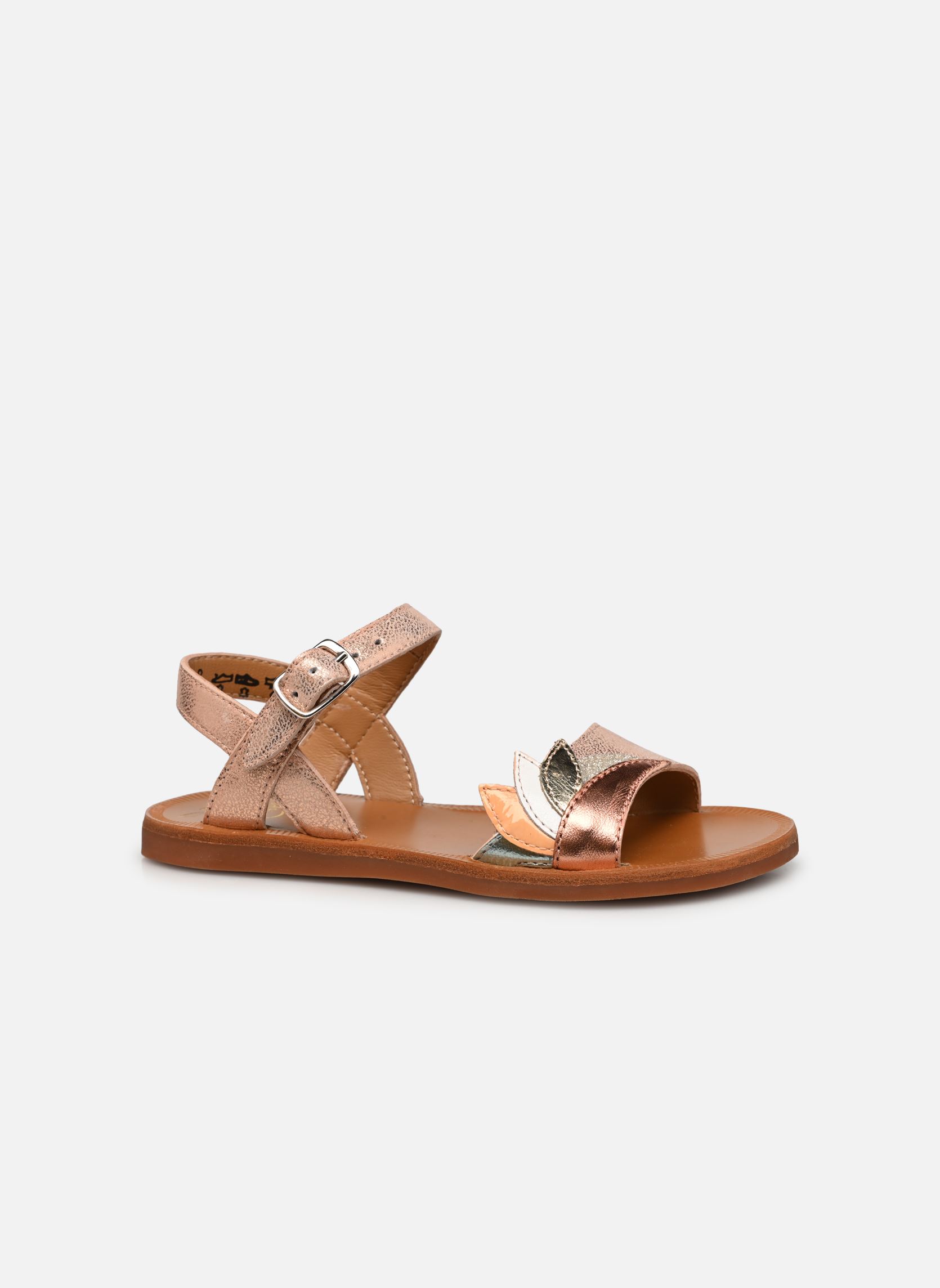 Sandalen Plagette Ara mädchen rosa Pom d Api Sandalen Plagette Ara mädchen rosa NUDE