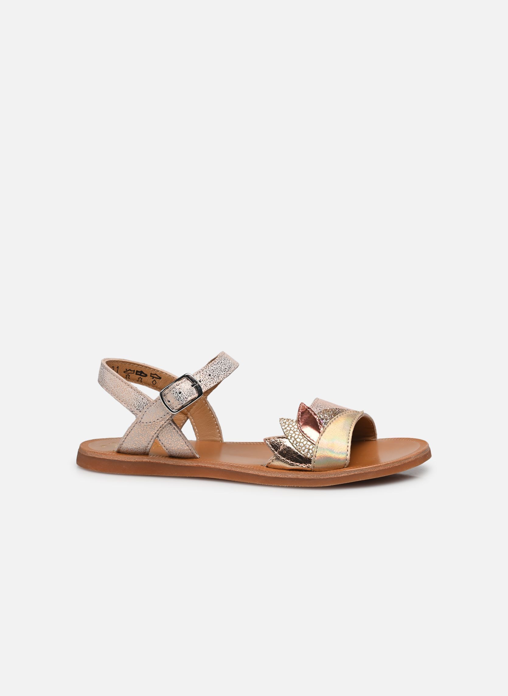 Sandalen Plagette Ara meisjes roze Pom d Api Sandalen Plagette Ara meisjes roze NUDE-MULTI
