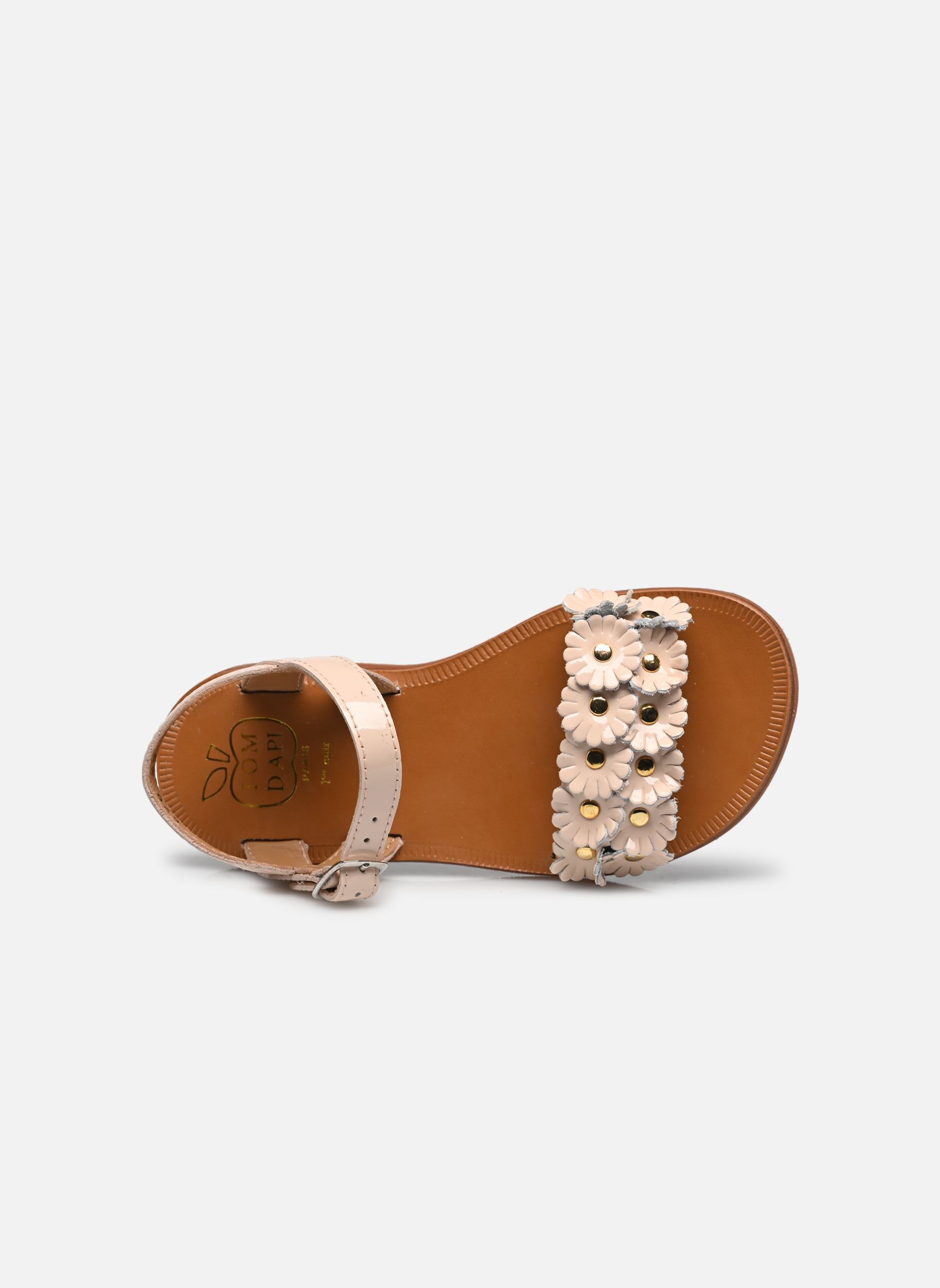 Sandali Plagette Multi Flo bambina rosa Pom d Api Sandali Plagette Multi Flo bambina rosa ROSE PALE