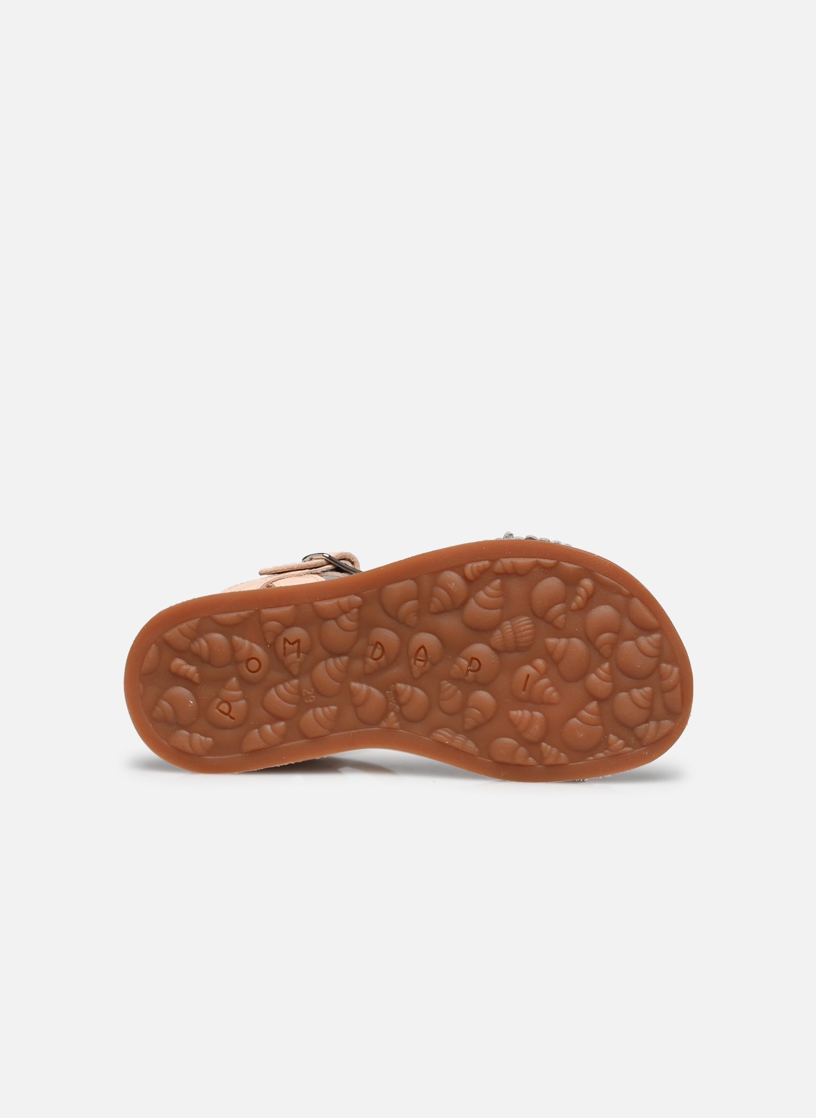 Sandali Plagette Multi Flo bambina rosa Pom d Api Sandali Plagette Multi Flo bambina rosa ROSE PALE