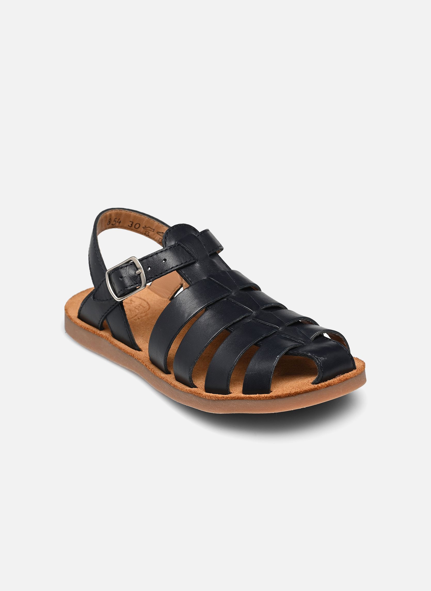 Sandalen Plage-Air Dad jongens blauw Pom d Api Sandalen Plage-Air Dad jongens blauw MARINE