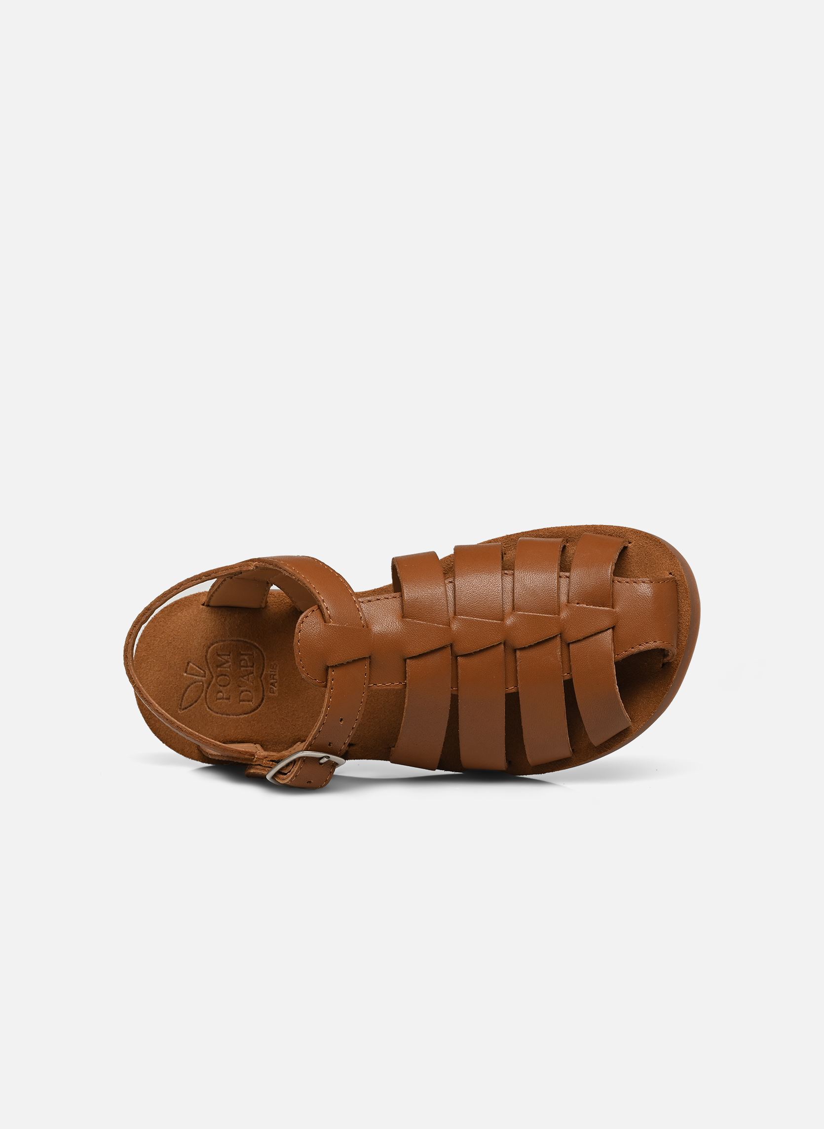 Sandali Plage-Air Dad bambino marrone Pom d Api Sandali Plage-Air Dad bambino marrone CAMEL