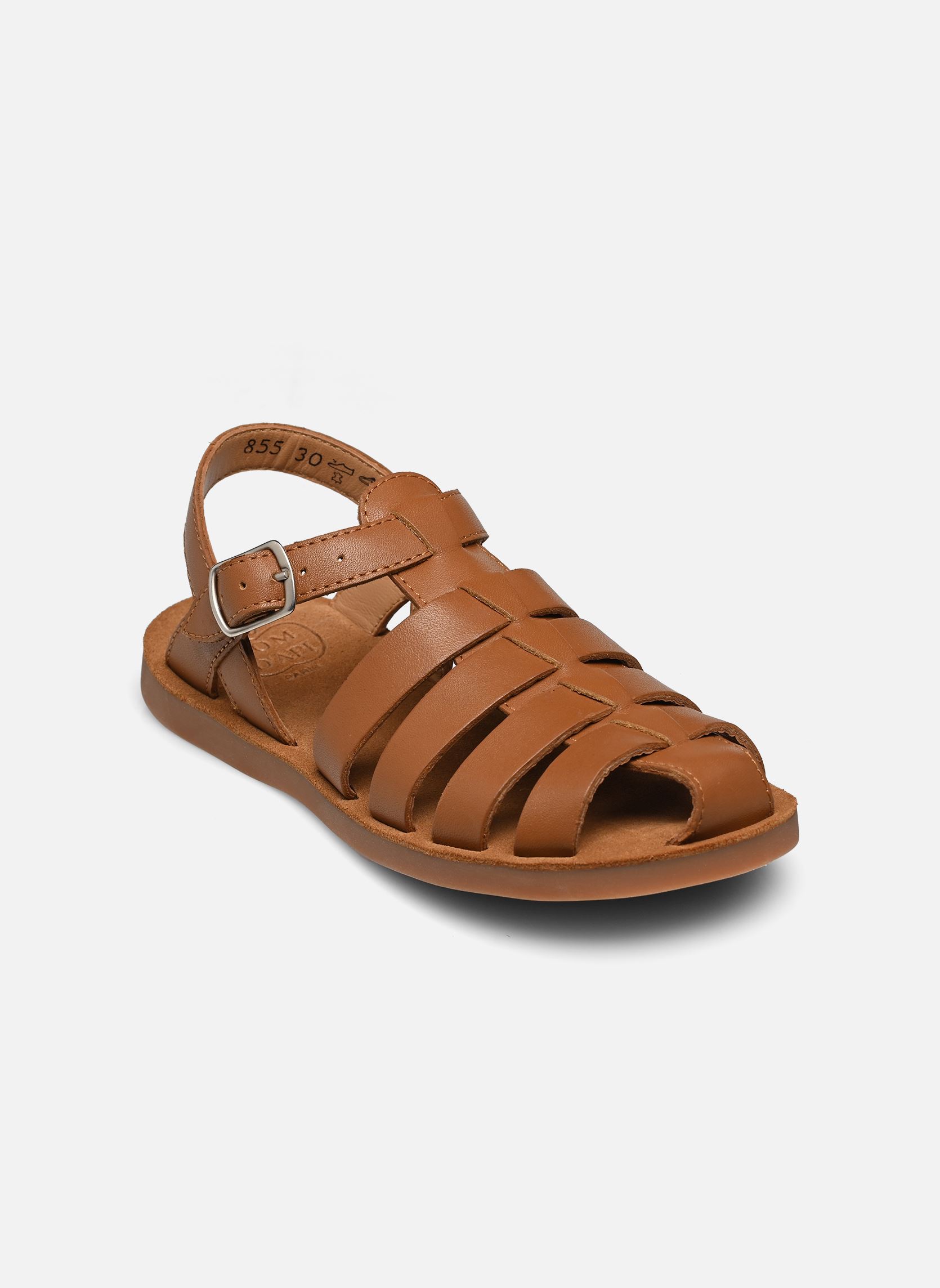 Sandali Plage-Air Dad bambino marrone Pom d Api Sandali Plage-Air Dad bambino marrone CAMEL