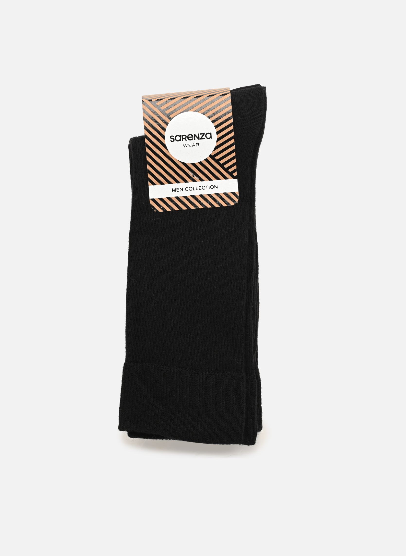 Chaussettes Lot de 3 paires de chaussettes haute noi homme noir Sarenza Wear Chaussettes Lot de 3 paires de chaussettes haute noi homme noir NOIR NOIR NOIR