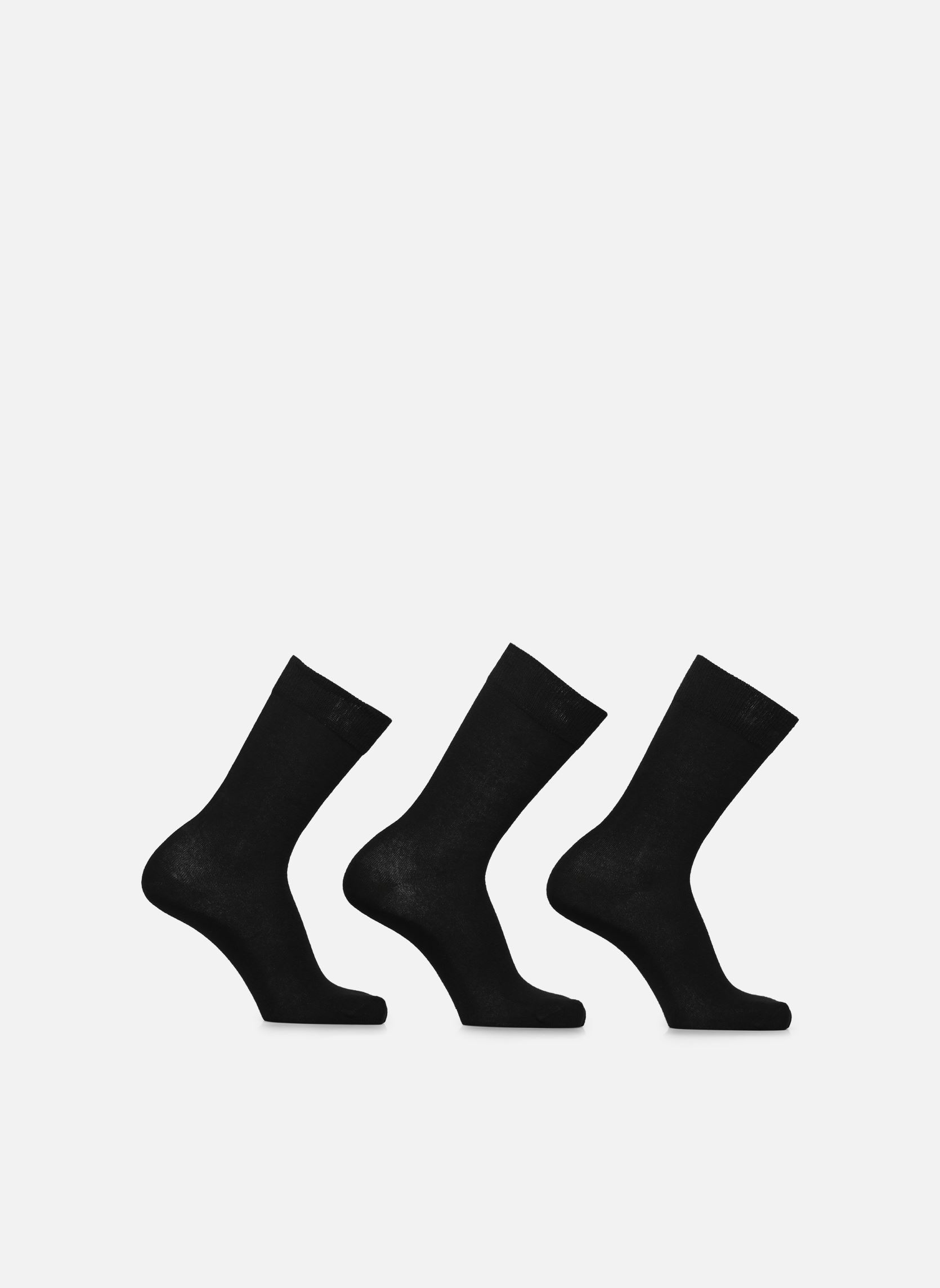 Chaussettes Lot de 3 paires de chaussettes haute noi homme noir Sarenza Wear Chaussettes Lot de 3 paires de chaussettes haute noi homme noir NOIR NOIR NOIR