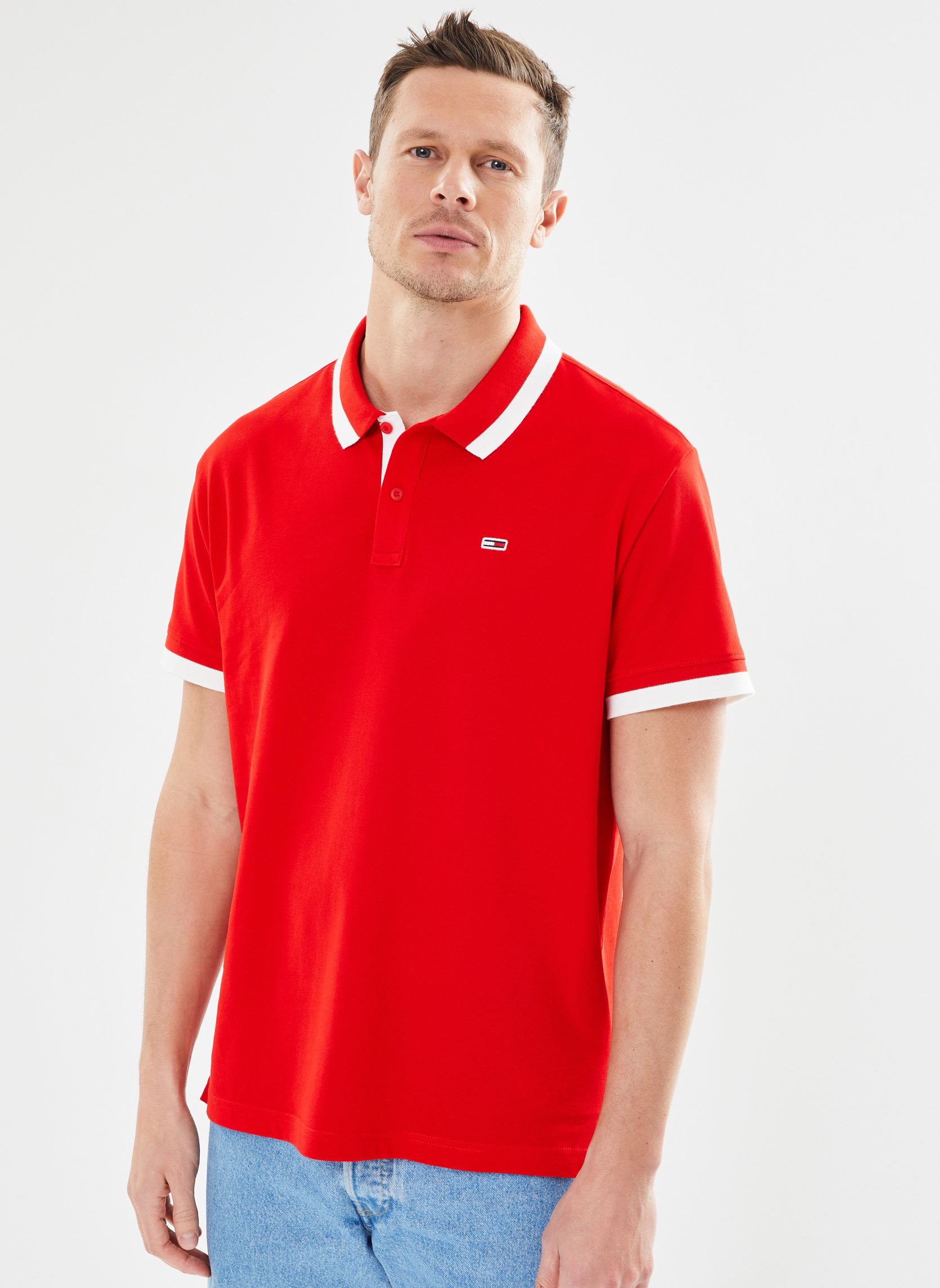 Polo Tommy Jeans dm0dm18313 EU - vue 5