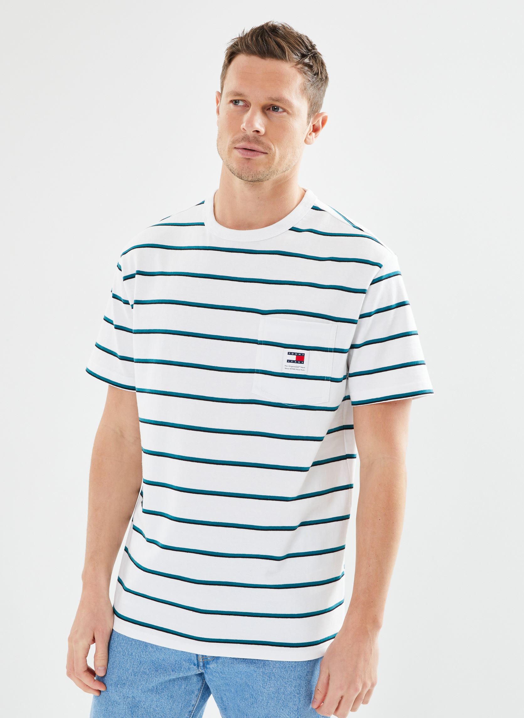 Vêtements Tommy Jeans Tjm Reg Easy Stripe pour Accessoires
