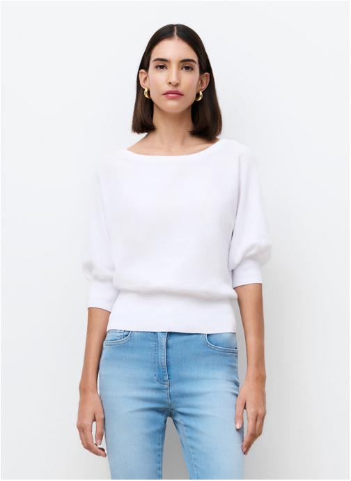 Caroll Pulls UK047-JOAN femme blanc