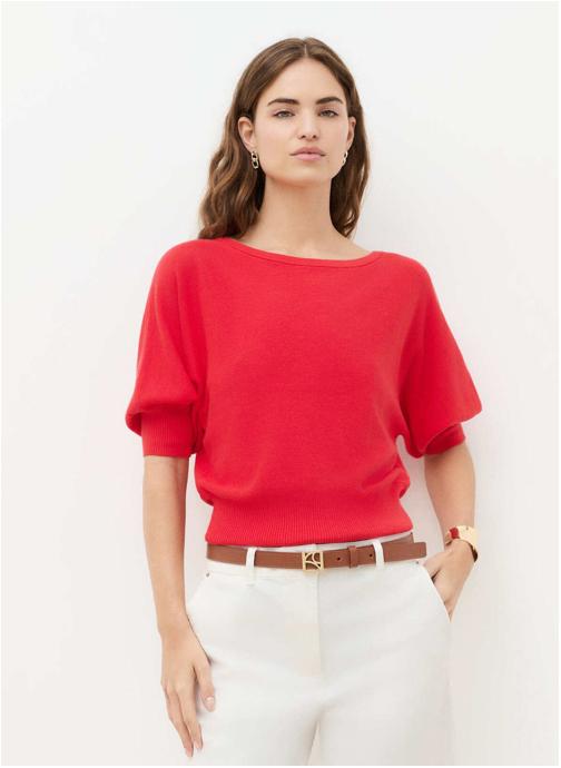 Caroll Pulls UK047-JOAN femme rouge