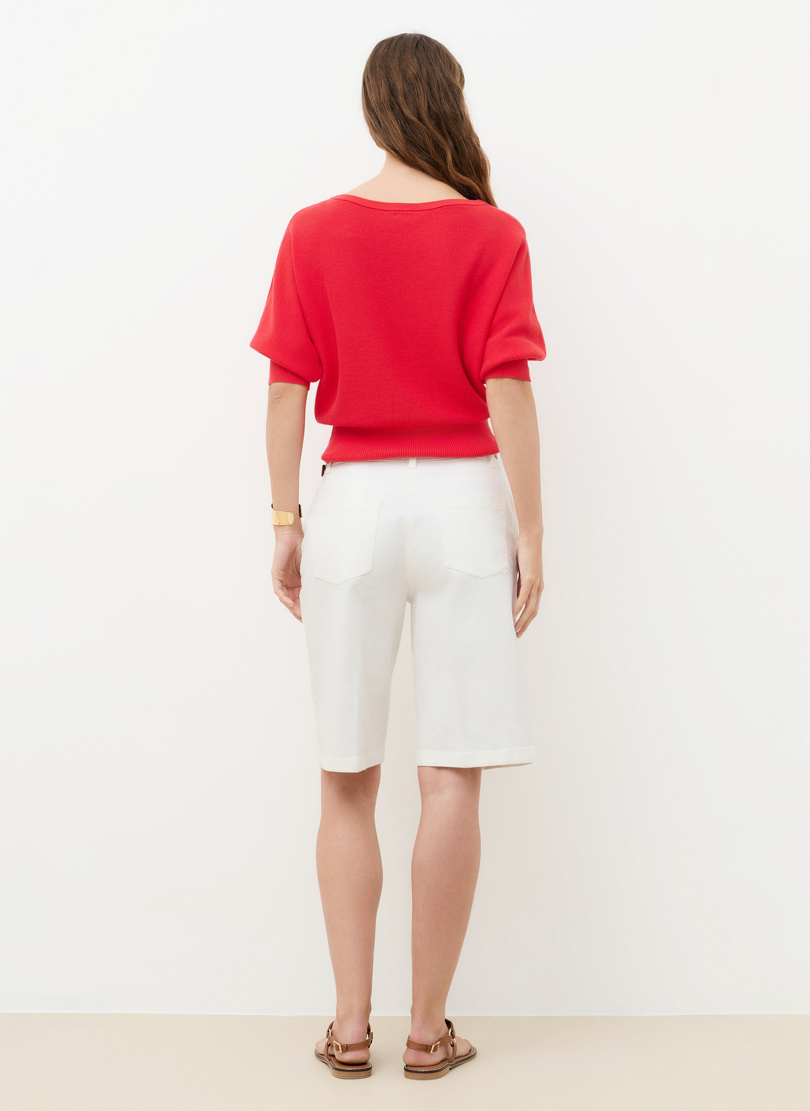 Pulls UK047-JOAN femme rouge Caroll Pulls UK047-JOAN femme rouge Rouge