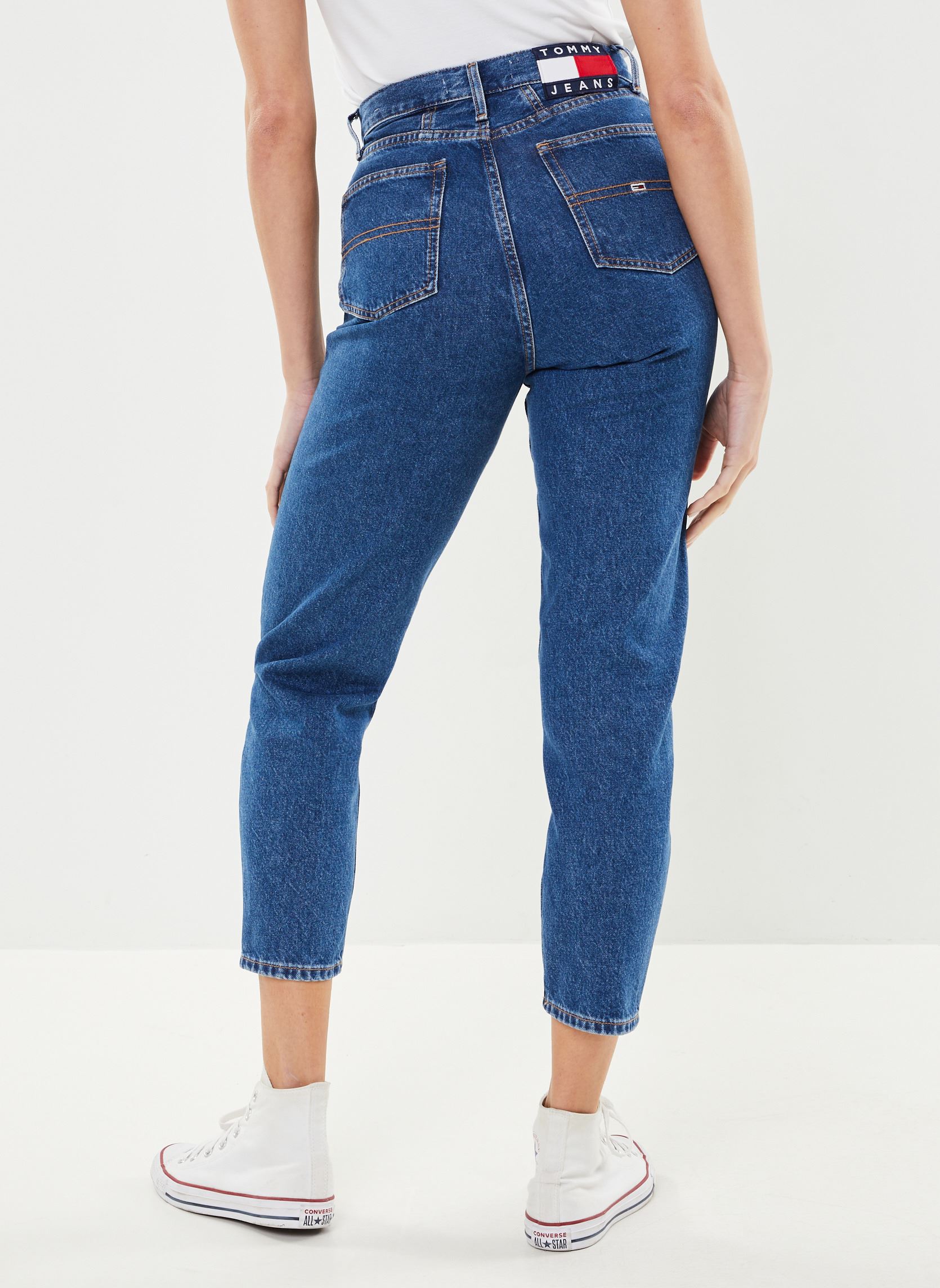 Weite Jeans Mom Jean Uhr Tprd No damen blau Tommy Jeans Weite Jeans Mom Jean Uhr Tprd No damen blau DENIM MEDIUM