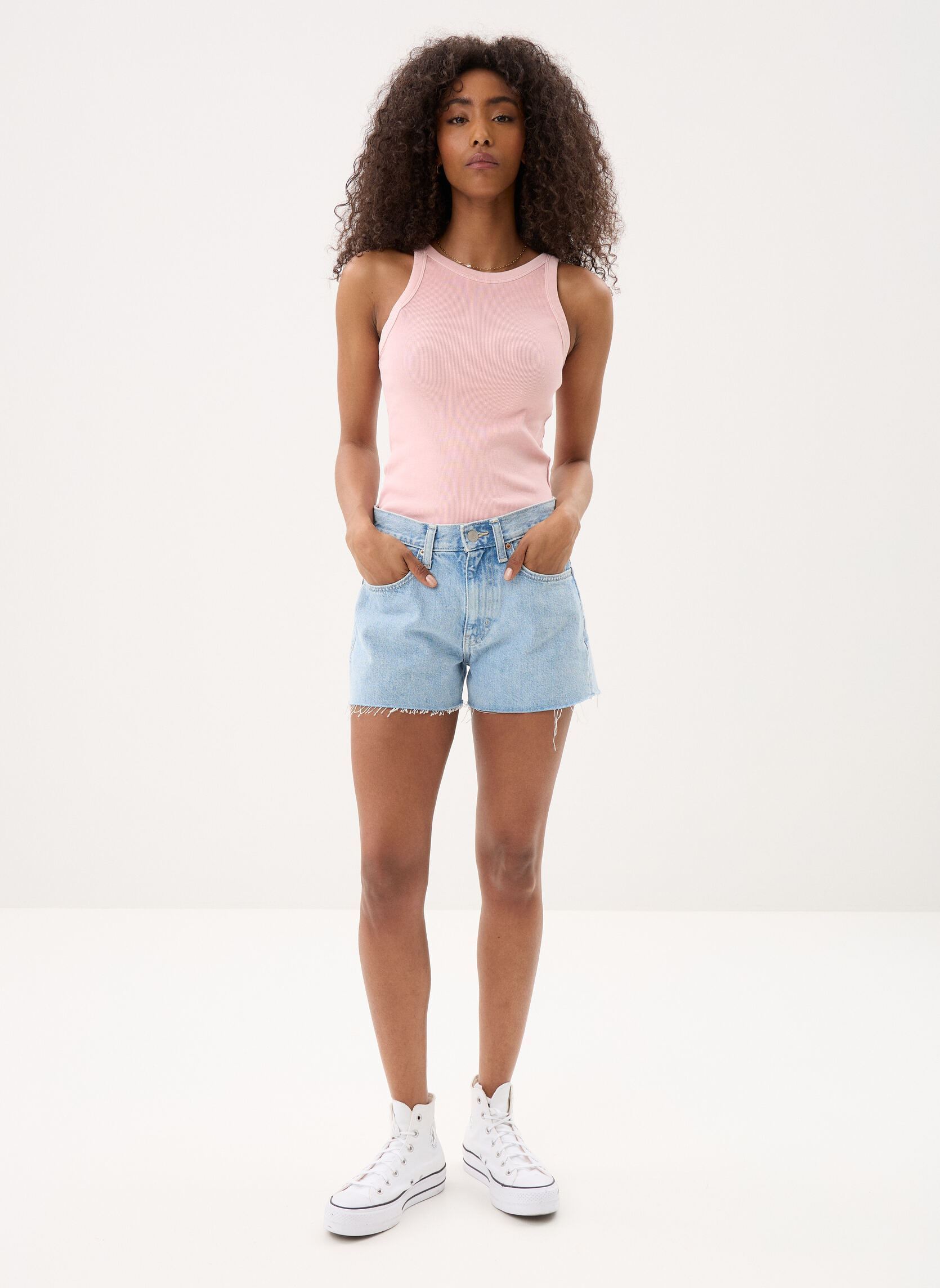 Shorts Hot Pant Bh0014 dames blauw Tommy Jeans Shorts Hot Pant Bh0014 dames blauw DENIM LIGHT