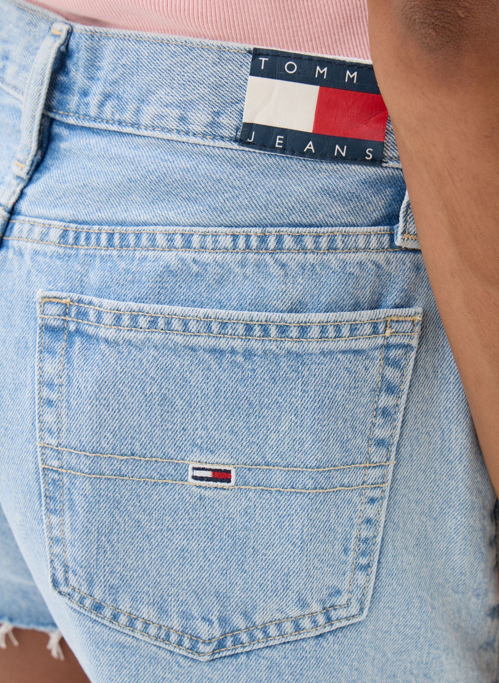 Shorts Hot Pant Bh0014 dames blauw Tommy Jeans Shorts Hot Pant Bh0014 dames blauw DENIM LIGHT