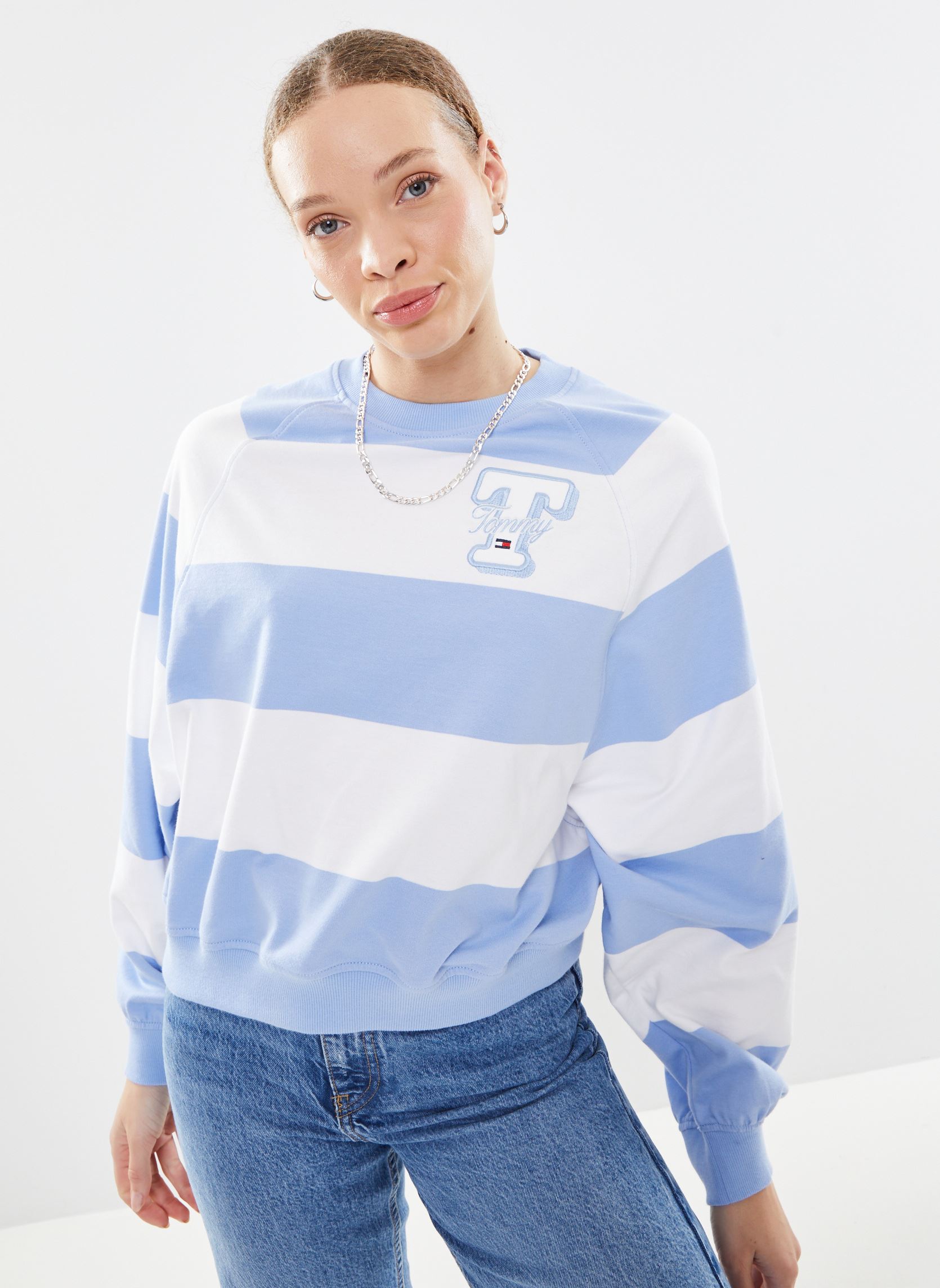 Vêtements Tommy Jeans Tjw Rlx Letterman St pour Accessoires