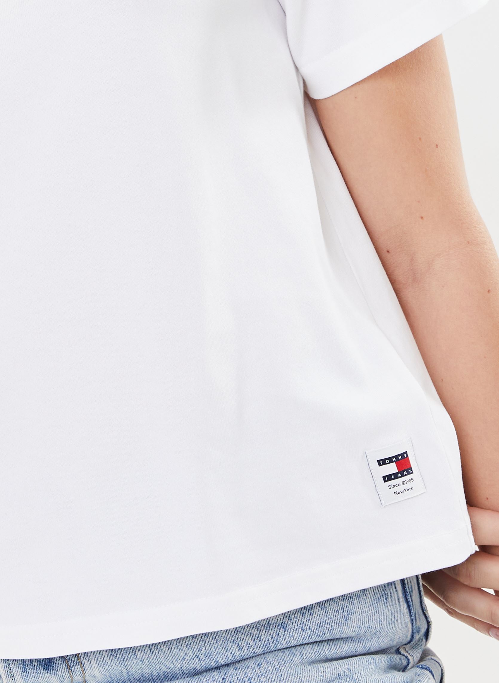 Camisetas de manga corta Tjw Bxy New Classics mujer blanco Tommy Jeans Camisetas de manga corta Tjw Bxy New Classics mujer blanco WHITE