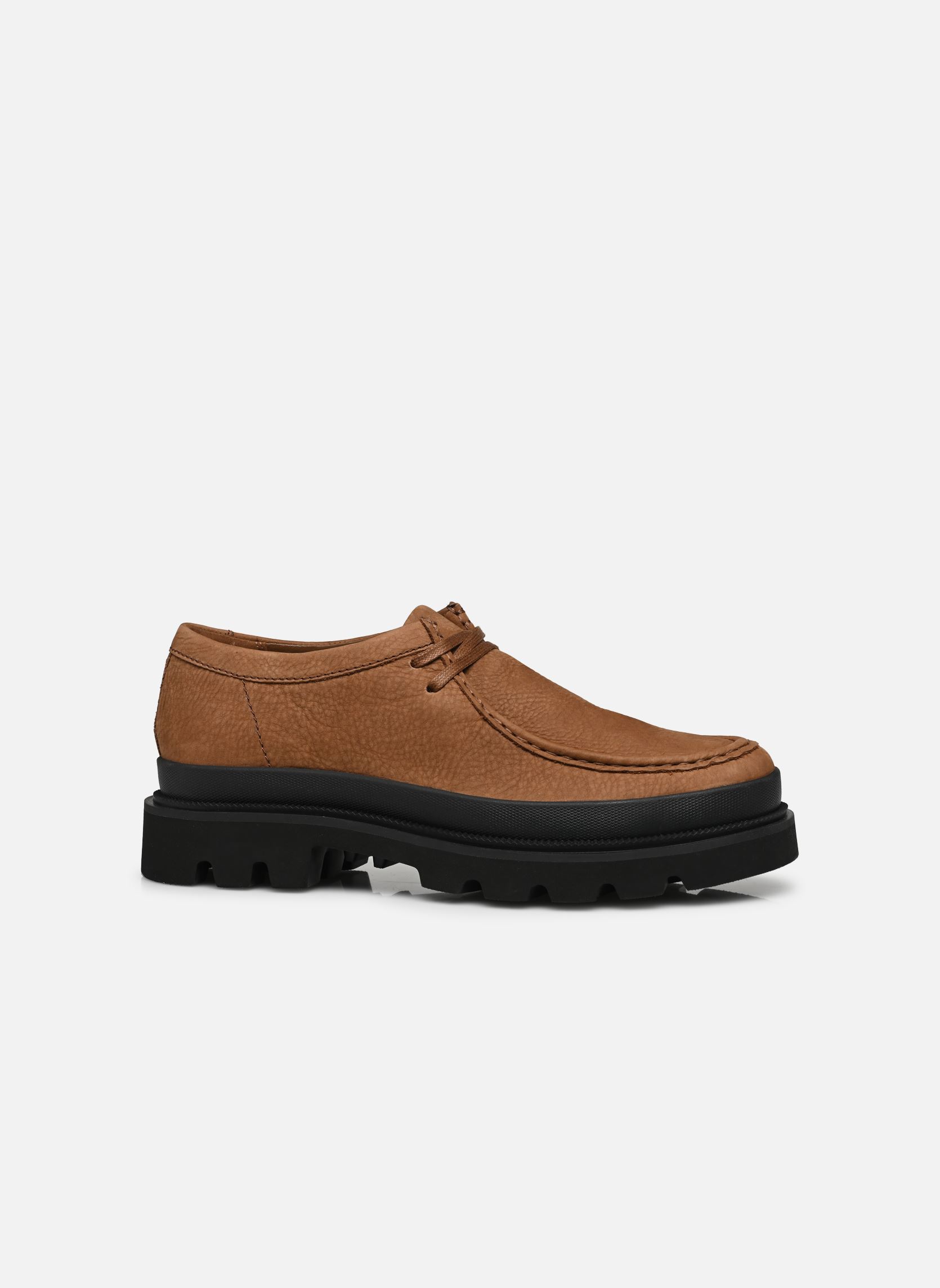 Richelieus Badell Seam homme marron Clarks Richelieus Badell Seam homme marron COLA NUBUCK