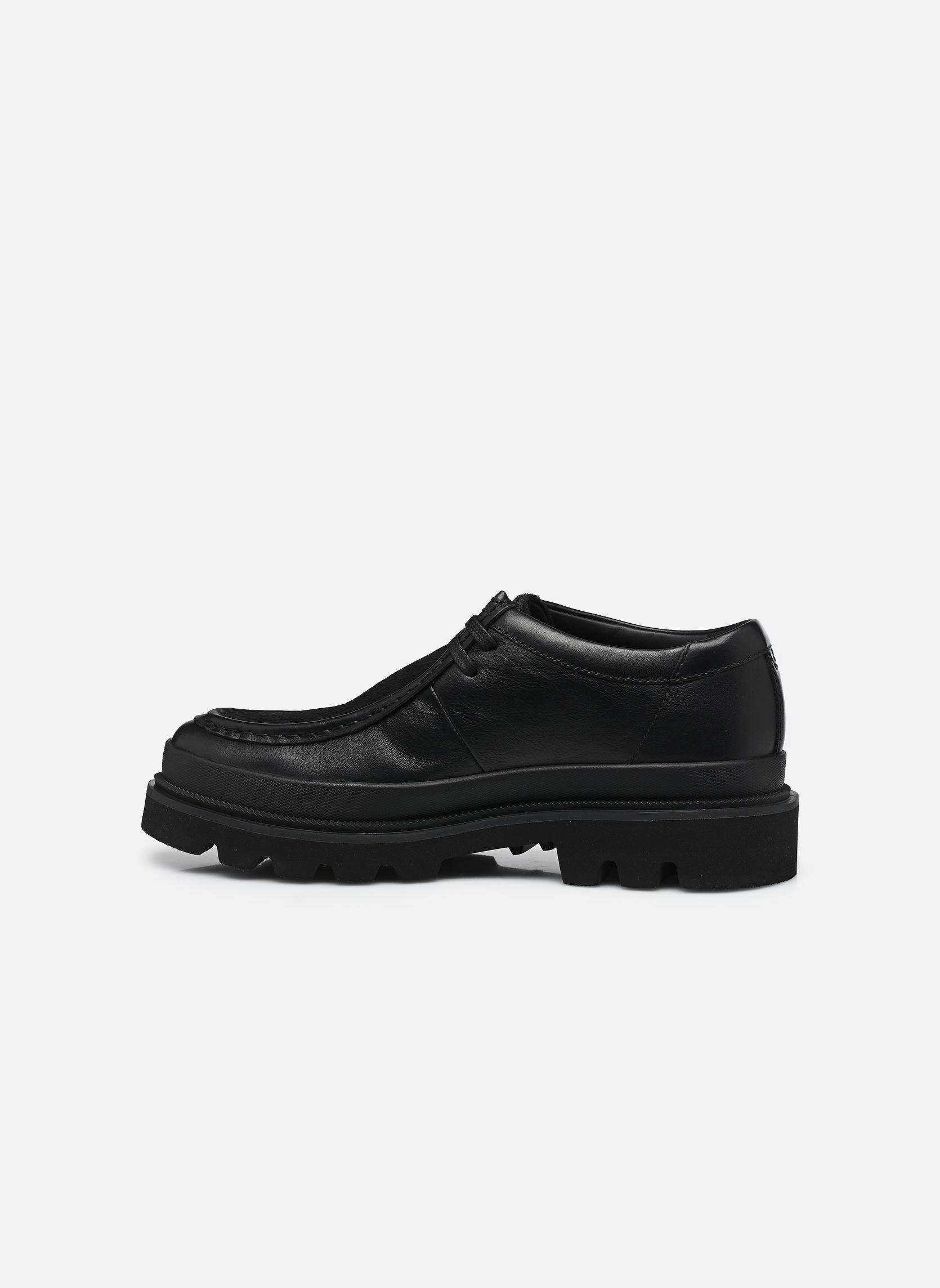 Richelieus-Schuhe Badell Seam herren schwarz Clarks Richelieus-Schuhe Badell Seam herren schwarz BLACK/BLACK