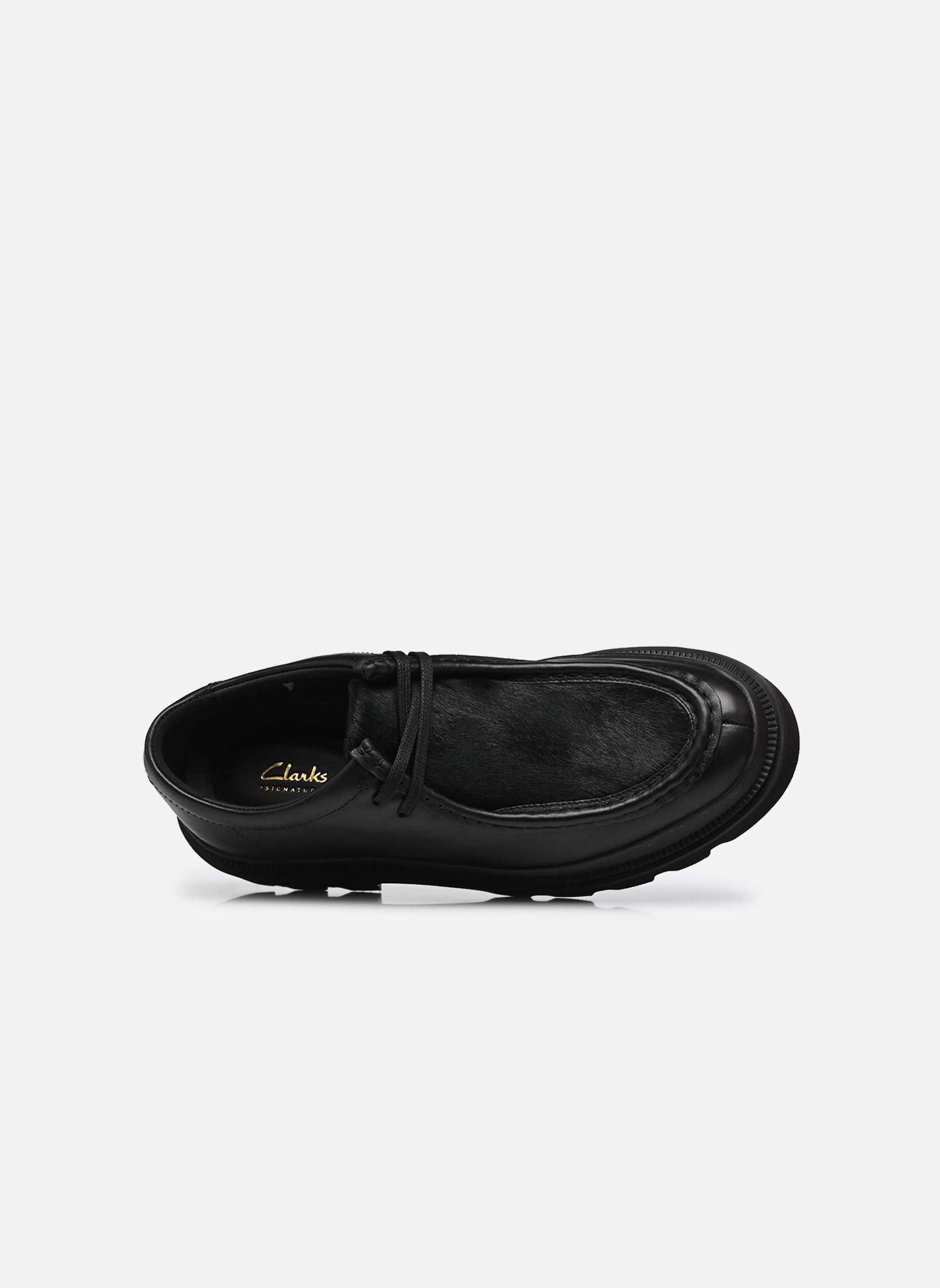 Richelieus-Schuhe Badell Seam herren schwarz Clarks Richelieus-Schuhe Badell Seam herren schwarz BLACK/BLACK