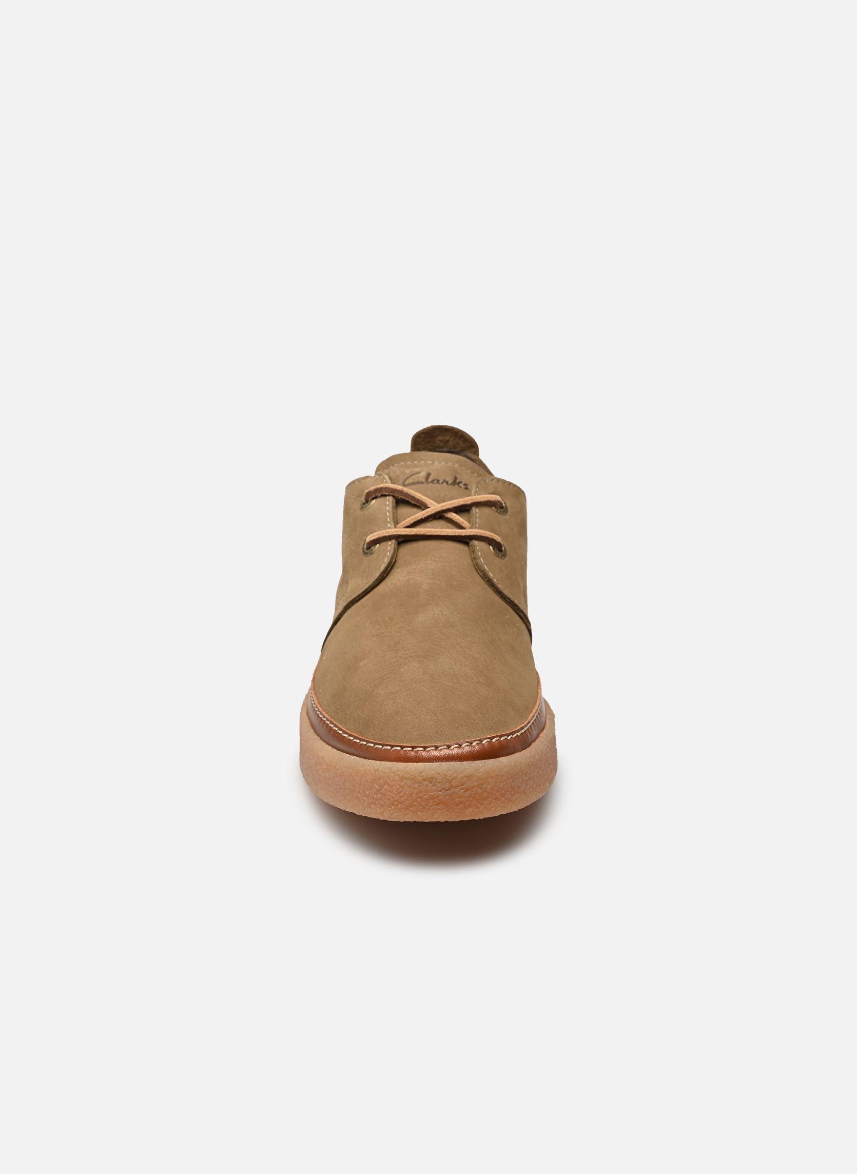 Baskets Clarkwood Low homme vert Clarks Baskets Clarkwood Low homme vert OAKWOOD NUBUCK