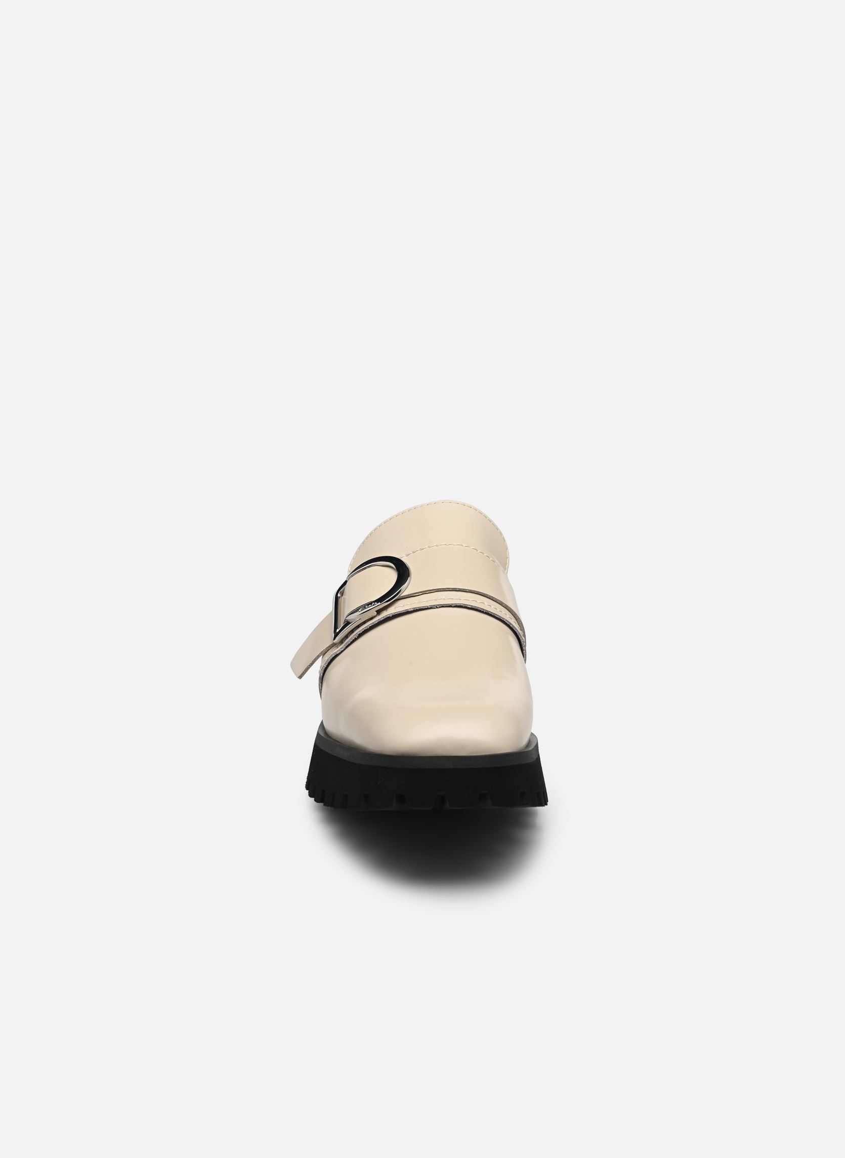 Pantoletten und Clogs Stayso Free damen weiß Clarks Pantoletten und Clogs Stayso Free damen weiß IVORY LEATHER