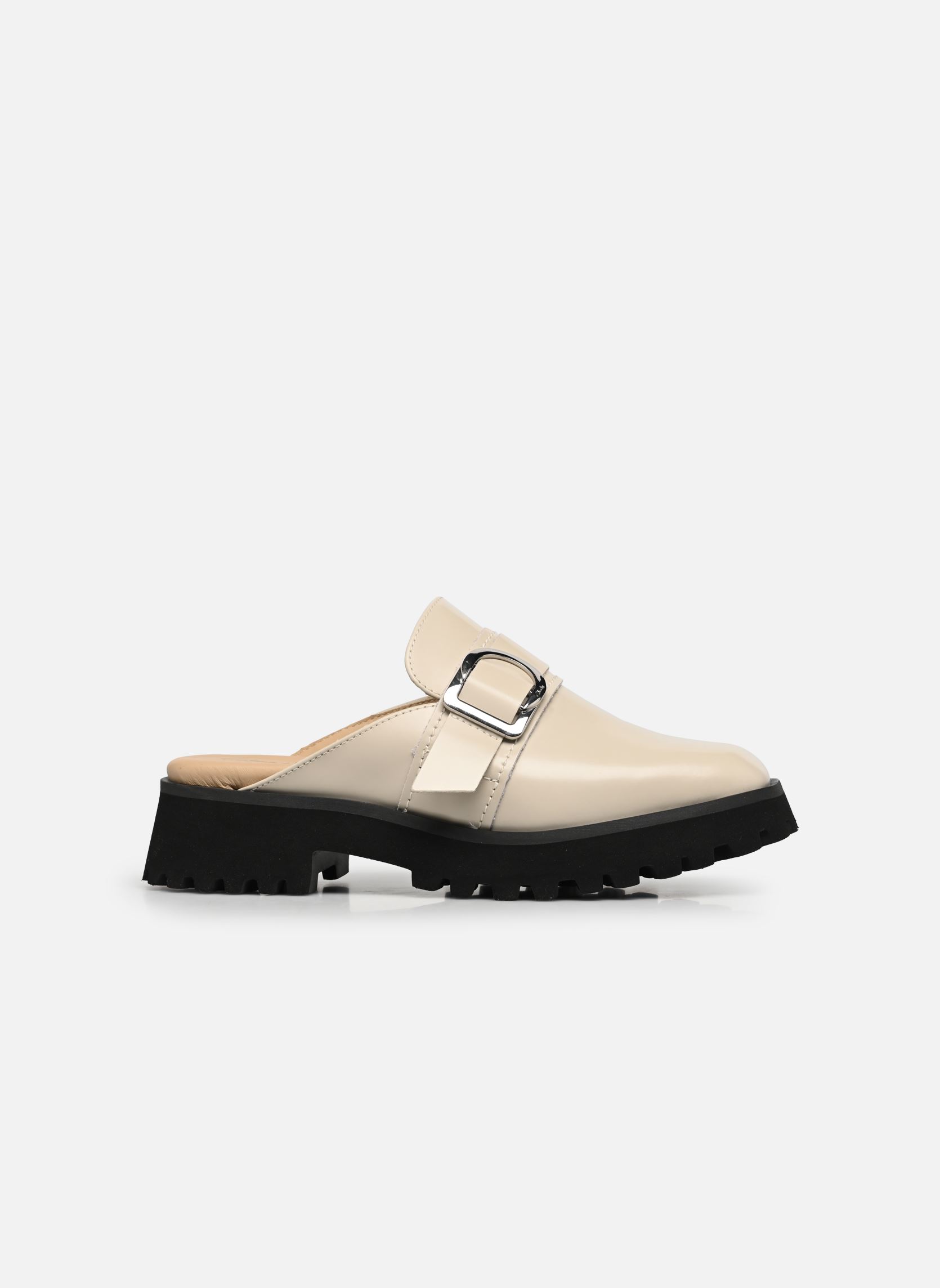 Pantoletten und Clogs Stayso Free damen weiß Clarks Pantoletten und Clogs Stayso Free damen weiß IVORY LEATHER