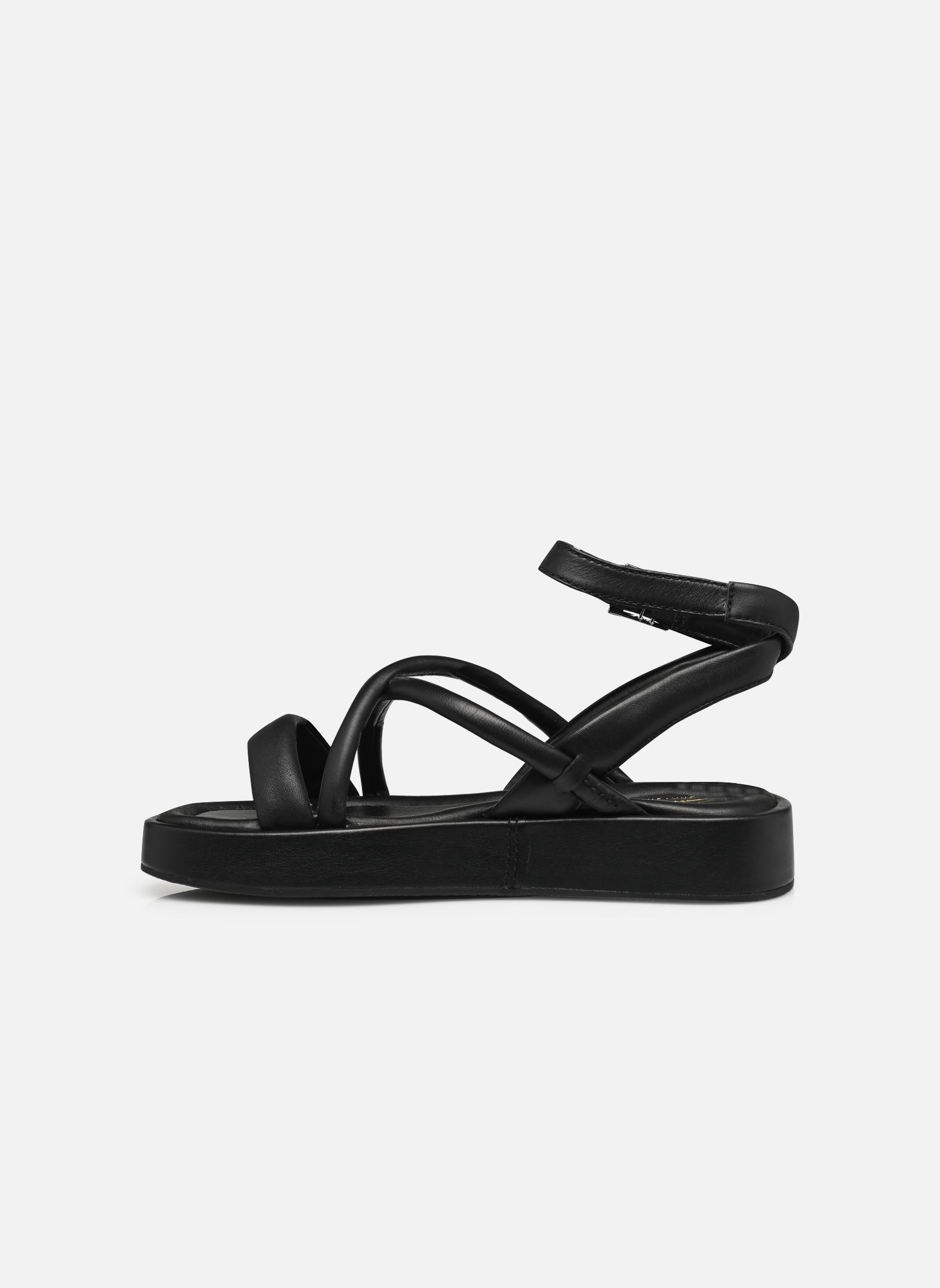 Sandales plates Alda Cross femme noir Clarks Sandales plates Alda Cross femme noir BLACK LEATHER