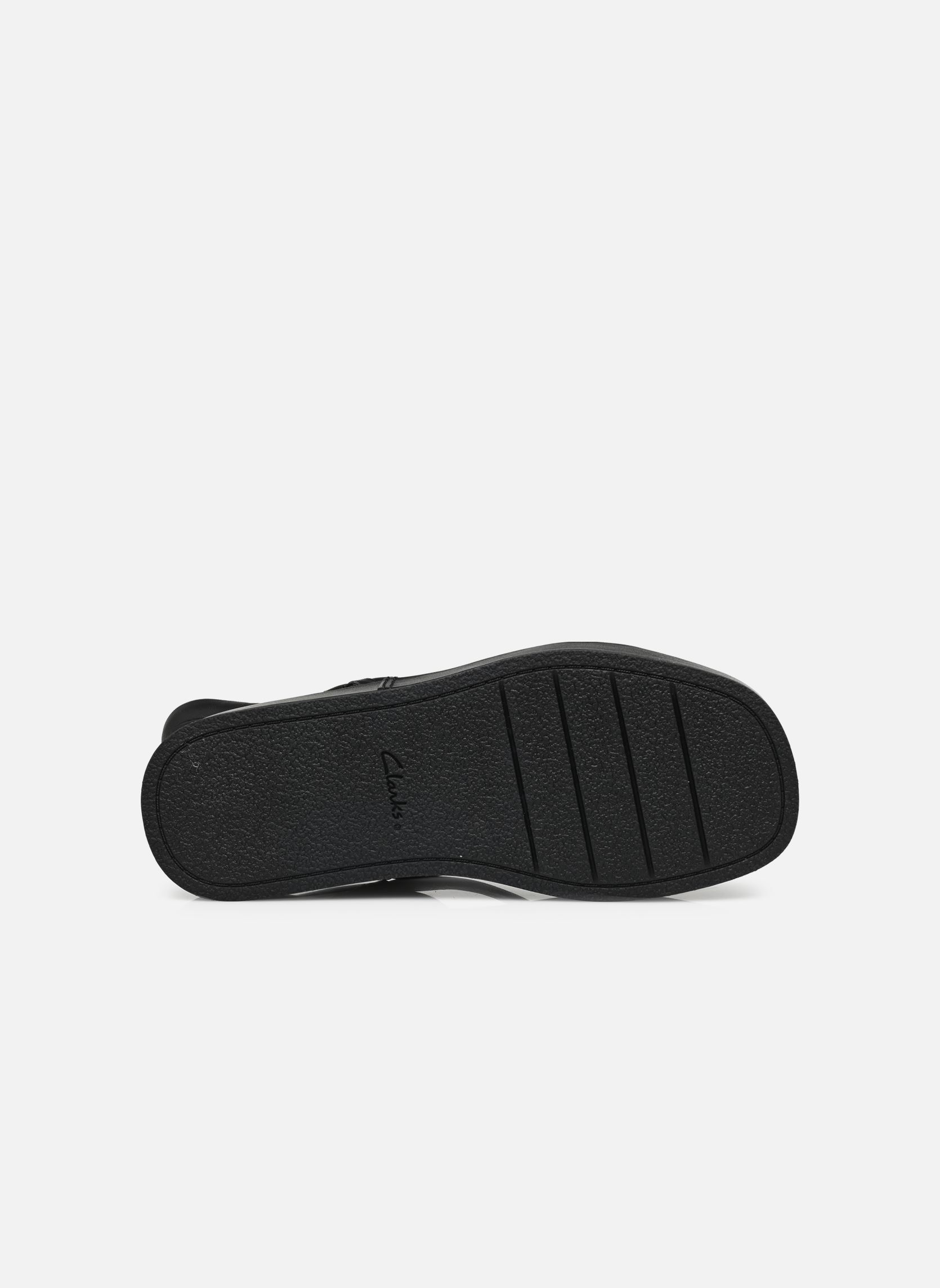 Sandales plates Alda Cross femme noir Clarks Sandales plates Alda Cross femme noir BLACK LEATHER