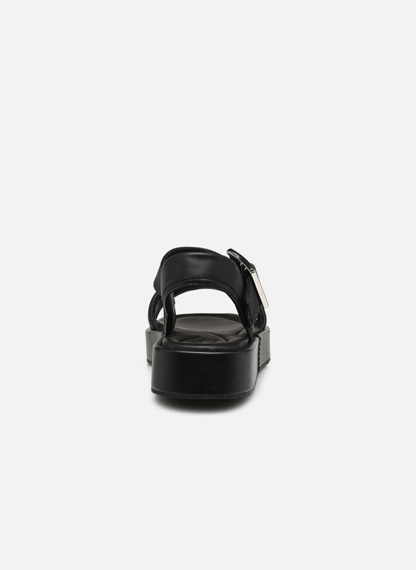 Sandales plates Alda Strap femme noir Clarks Sandales plates Alda Strap femme noir Black leather
