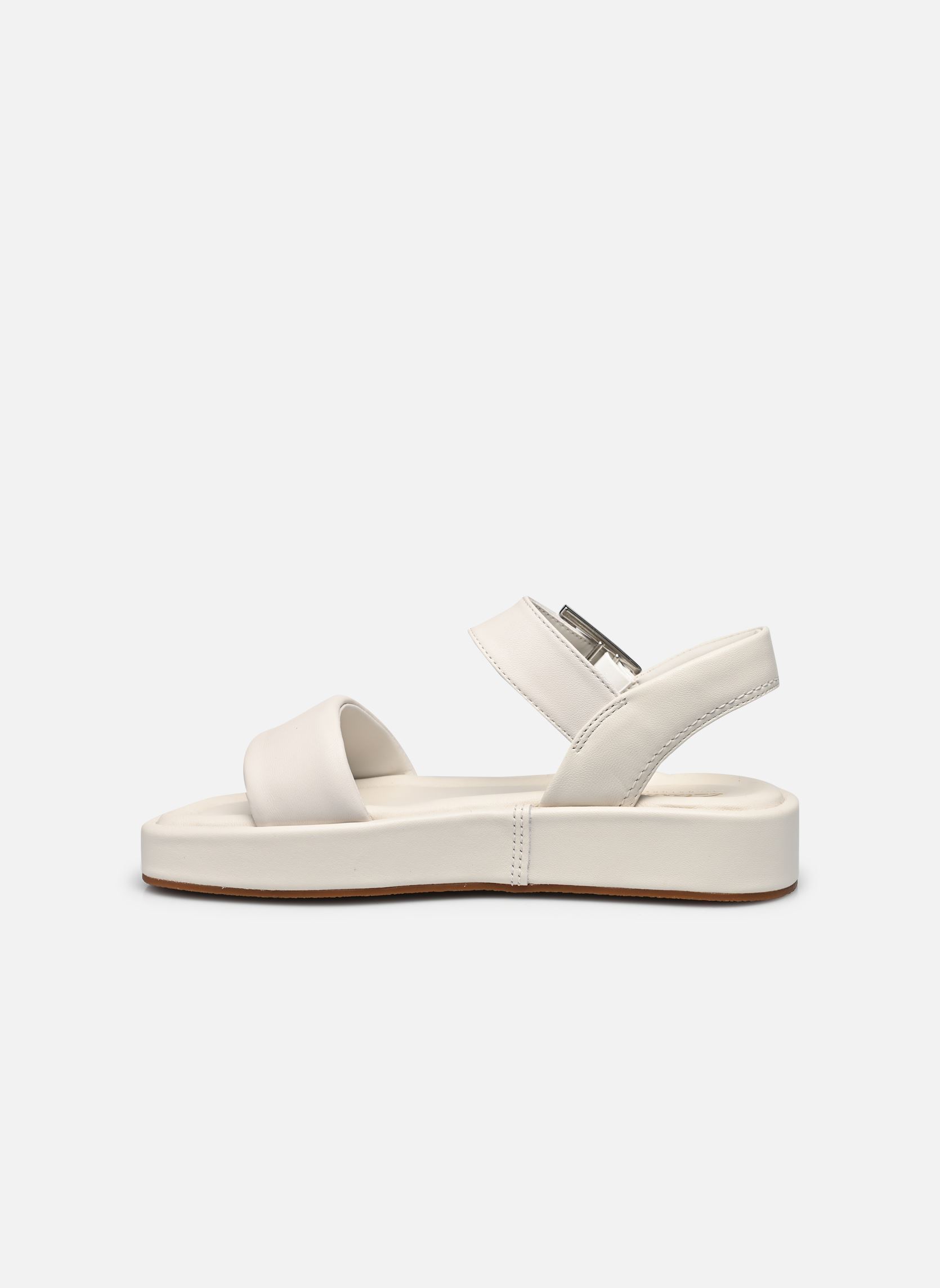 Flache Sandalen Alda Strap damen weiß Clarks Flache Sandalen Alda Strap damen weiß OFF WHITE LEA