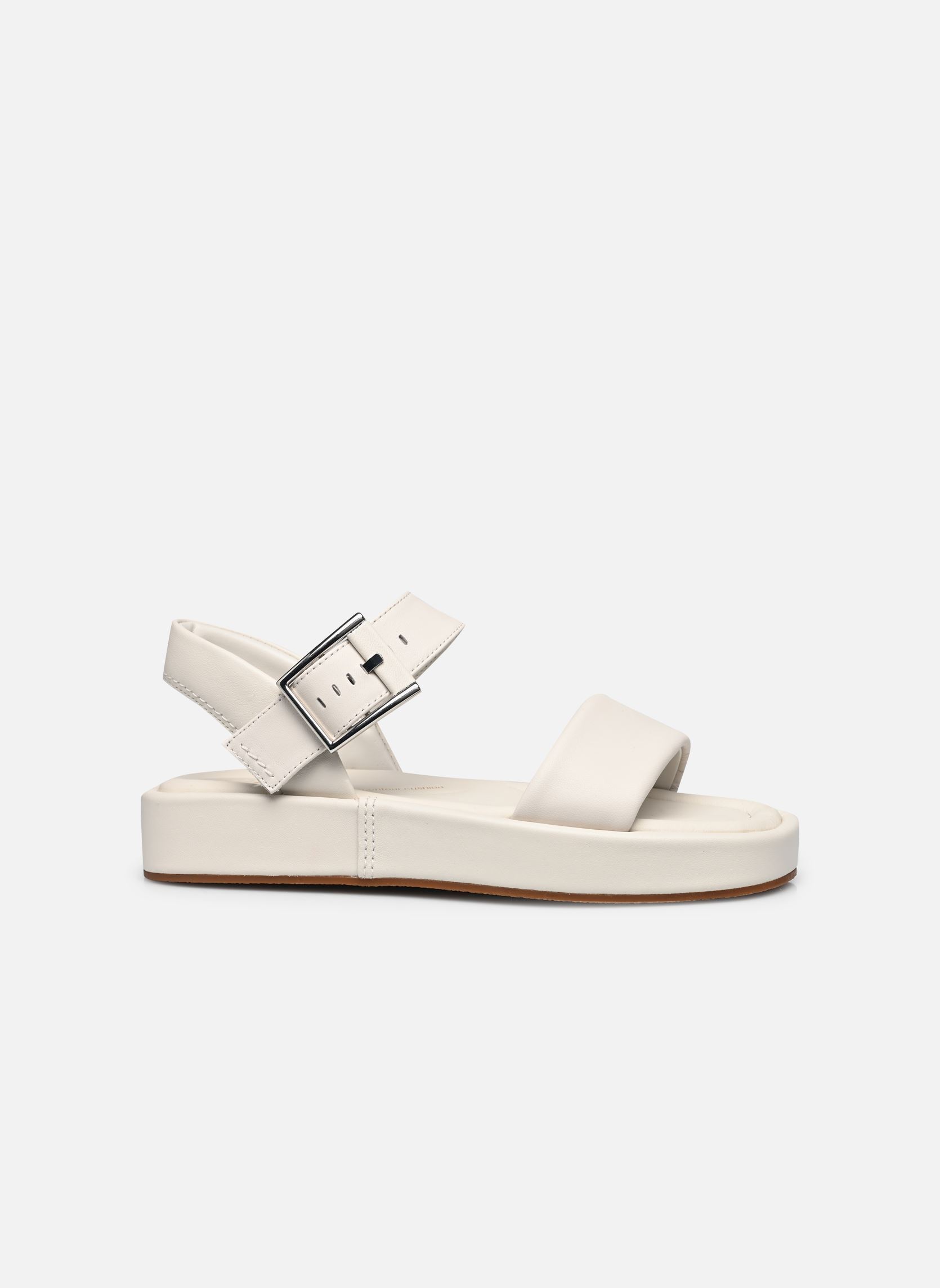 Flache Sandalen Alda Strap damen weiß Clarks Flache Sandalen Alda Strap damen weiß OFF WHITE LEA