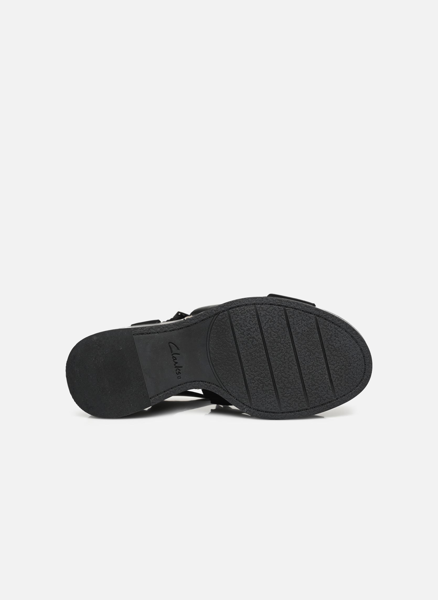 Keil- und Plateausandalen Manon Cove damen schwarz Clarks Keil- und Plateausandalen Manon Cove damen schwarz BLACK LEATHER