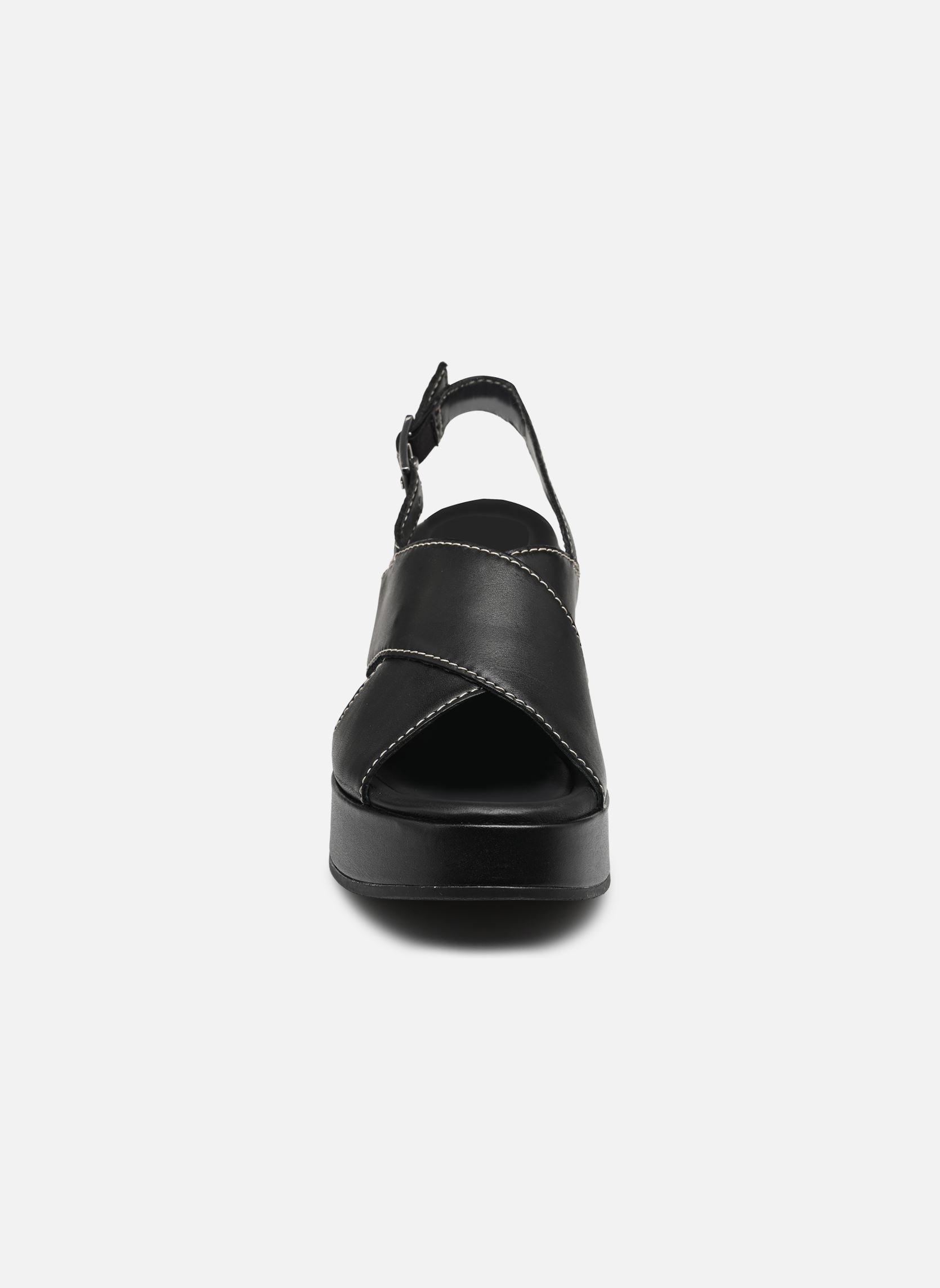 Keil- und Plateausandalen Manon Wish damen schwarz Clarks Keil- und Plateausandalen Manon Wish damen schwarz BLACK LEATHER