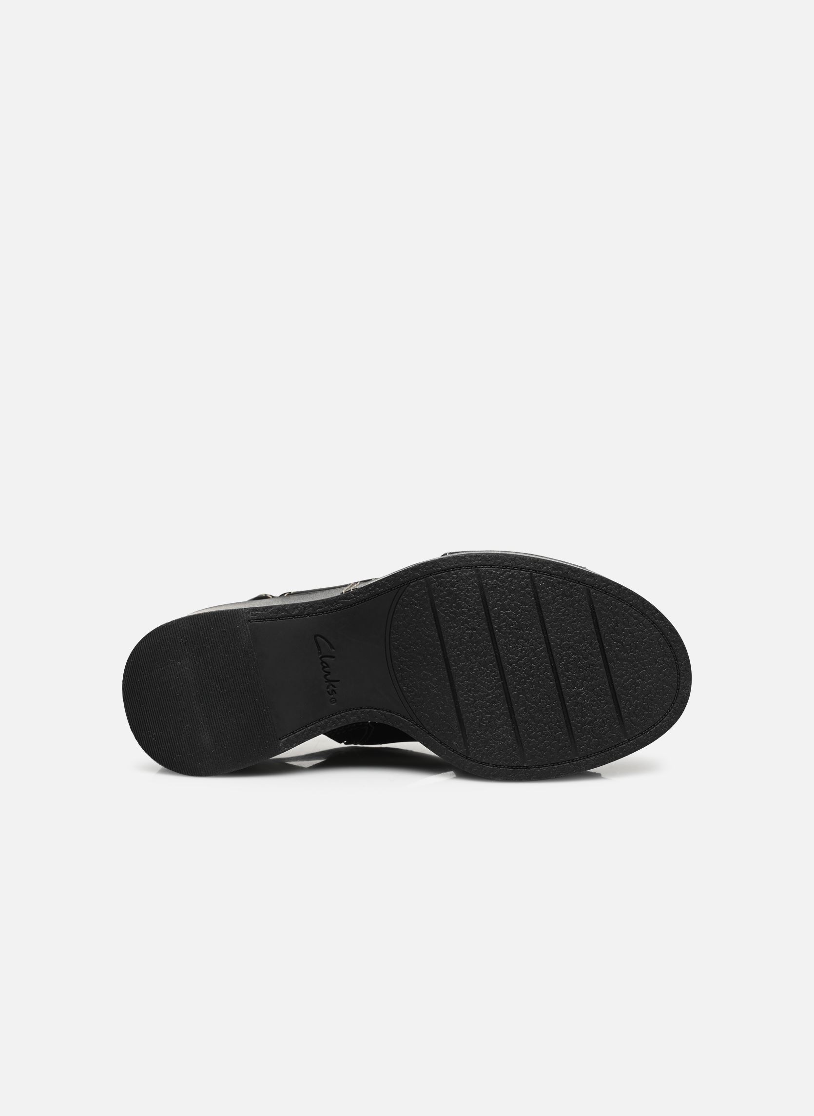 Keil- und Plateausandalen Manon Wish damen schwarz Clarks Keil- und Plateausandalen Manon Wish damen schwarz BLACK LEATHER
